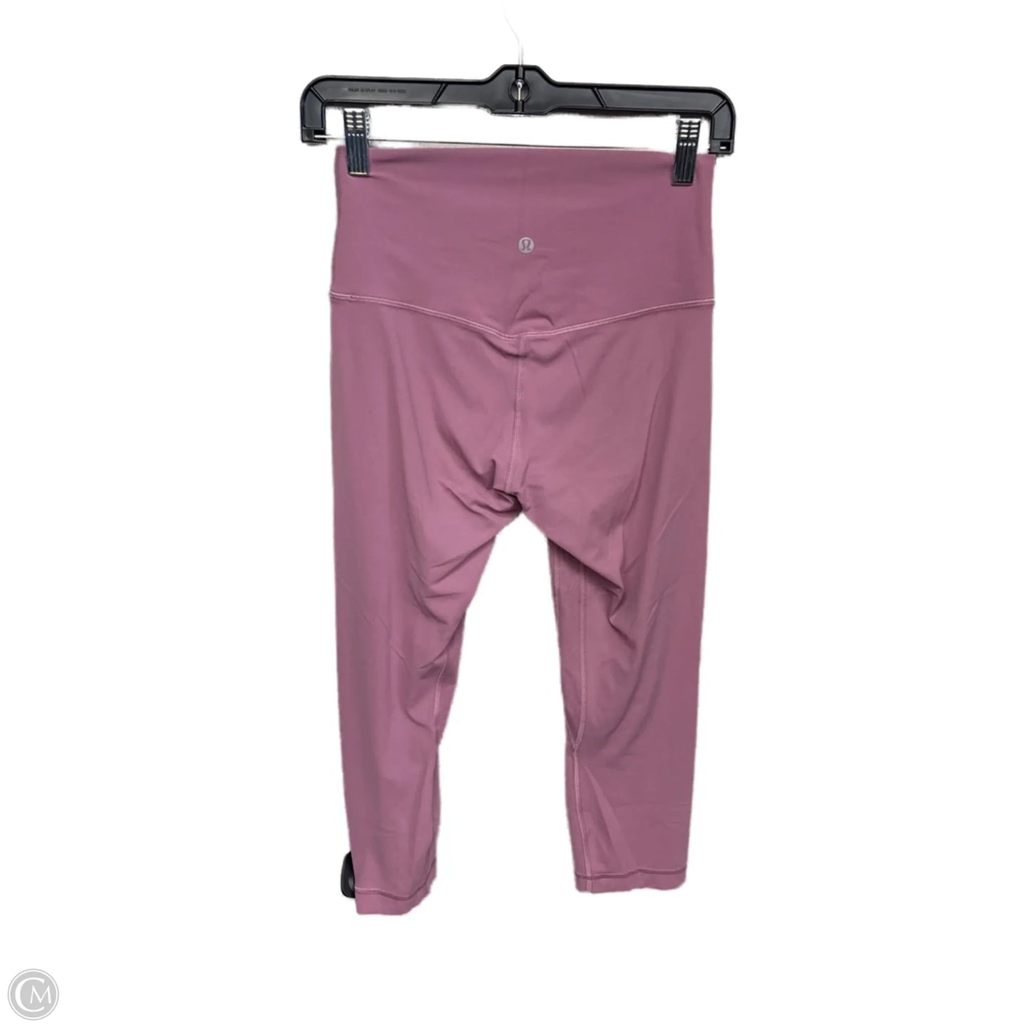 Athletic Capris By Lululemon In Pink, Size: 6