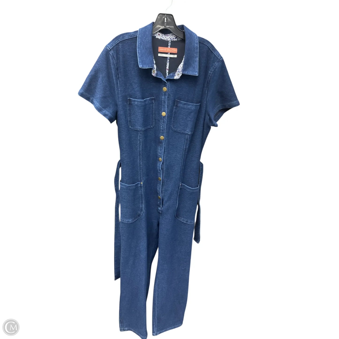 Jumpsuit By Pilcro In Blue, Size: L