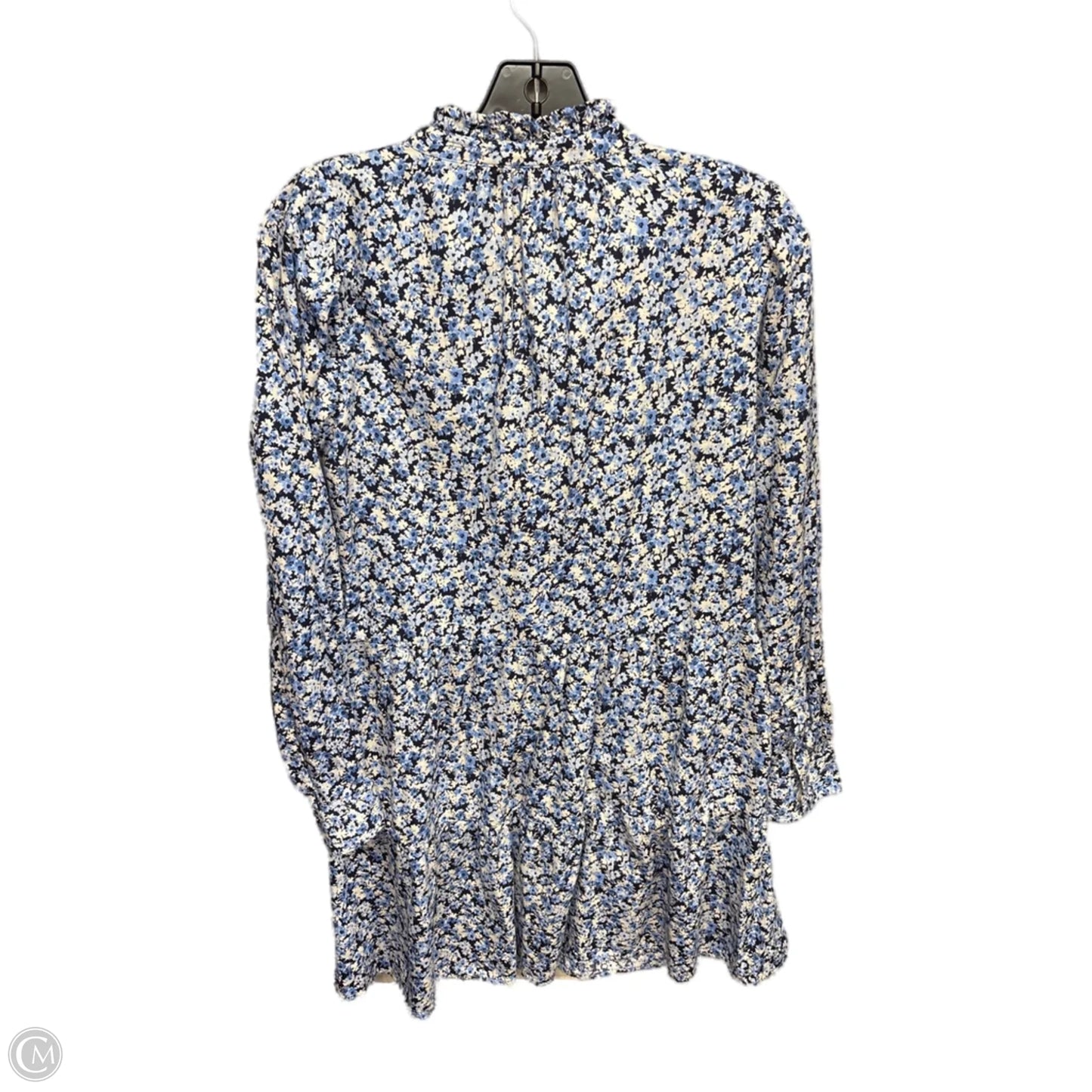 Dress Casual Midi By Gap In Blue, Size: Xs