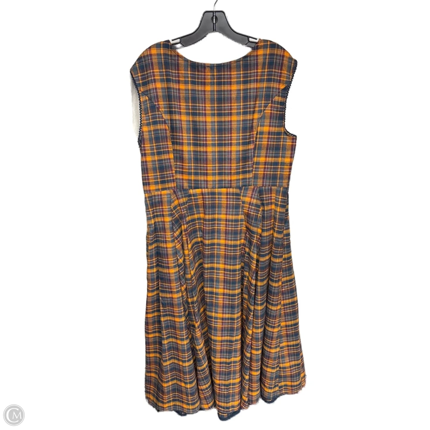 Dress Casual Maxi By Clothes Mentor In Orange, Size: 2x