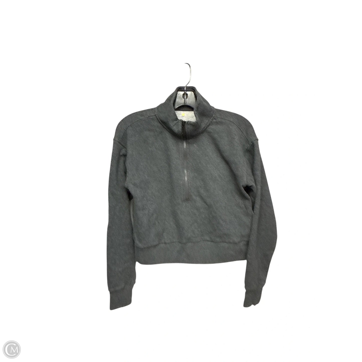 Athletic Sweatshirt Crewneck By Zella In Grey, Size: S