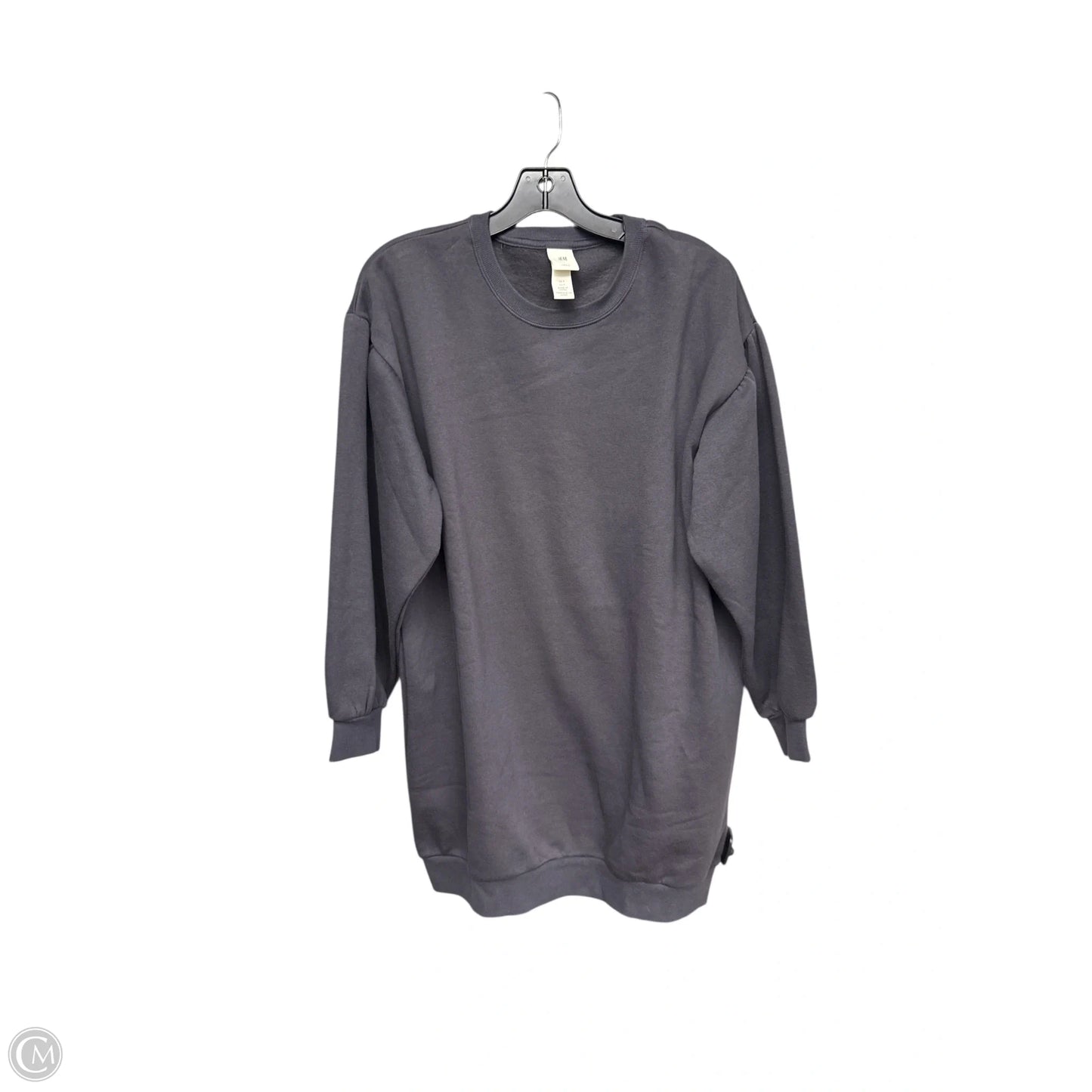 Dress Sweater By H&m In Grey, Size: S