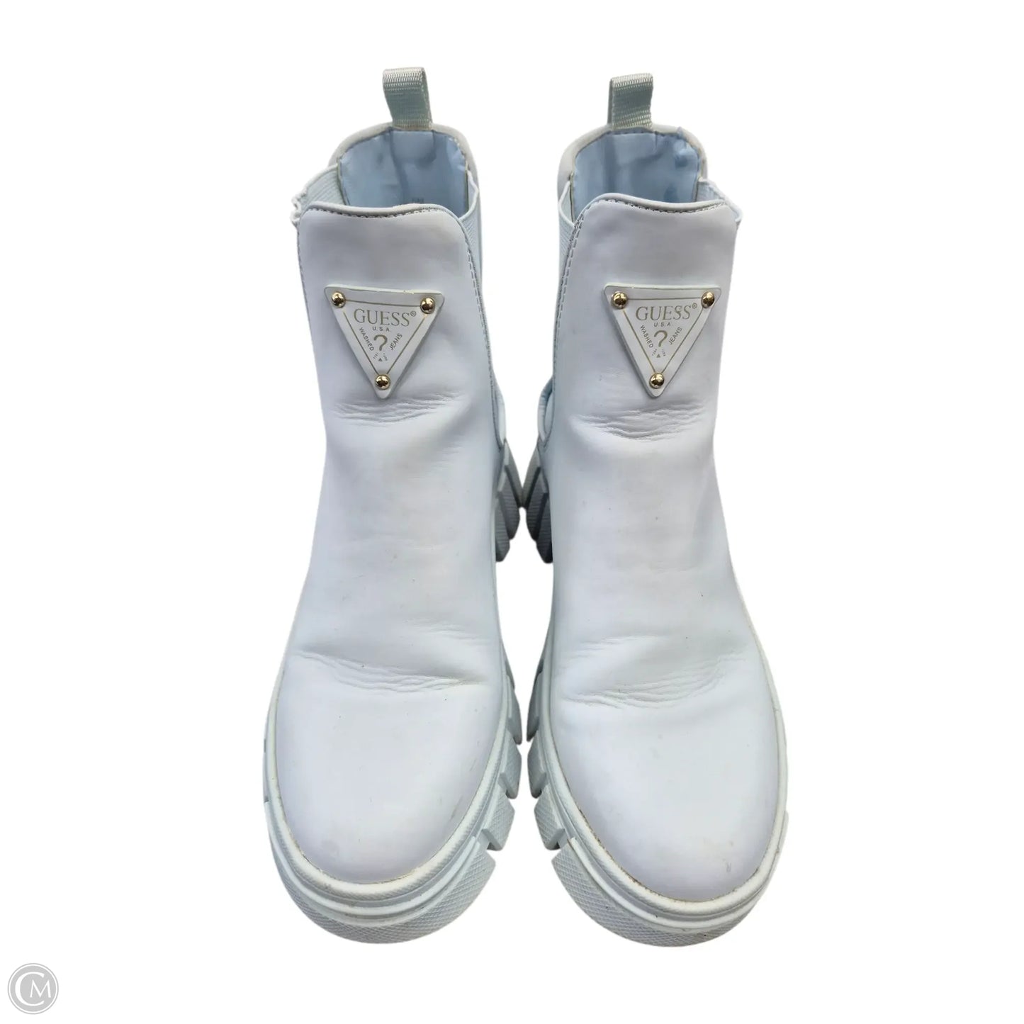 Boots Combat By Guess In Blue, Size: 6