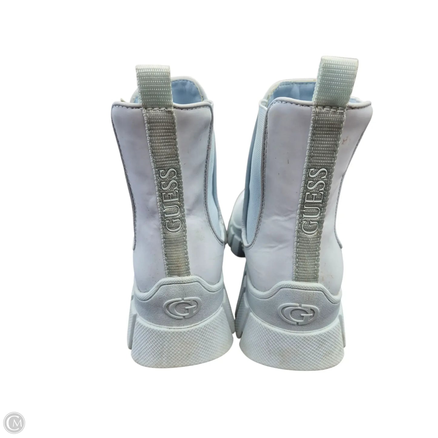 Boots Combat By Guess In Blue, Size: 6