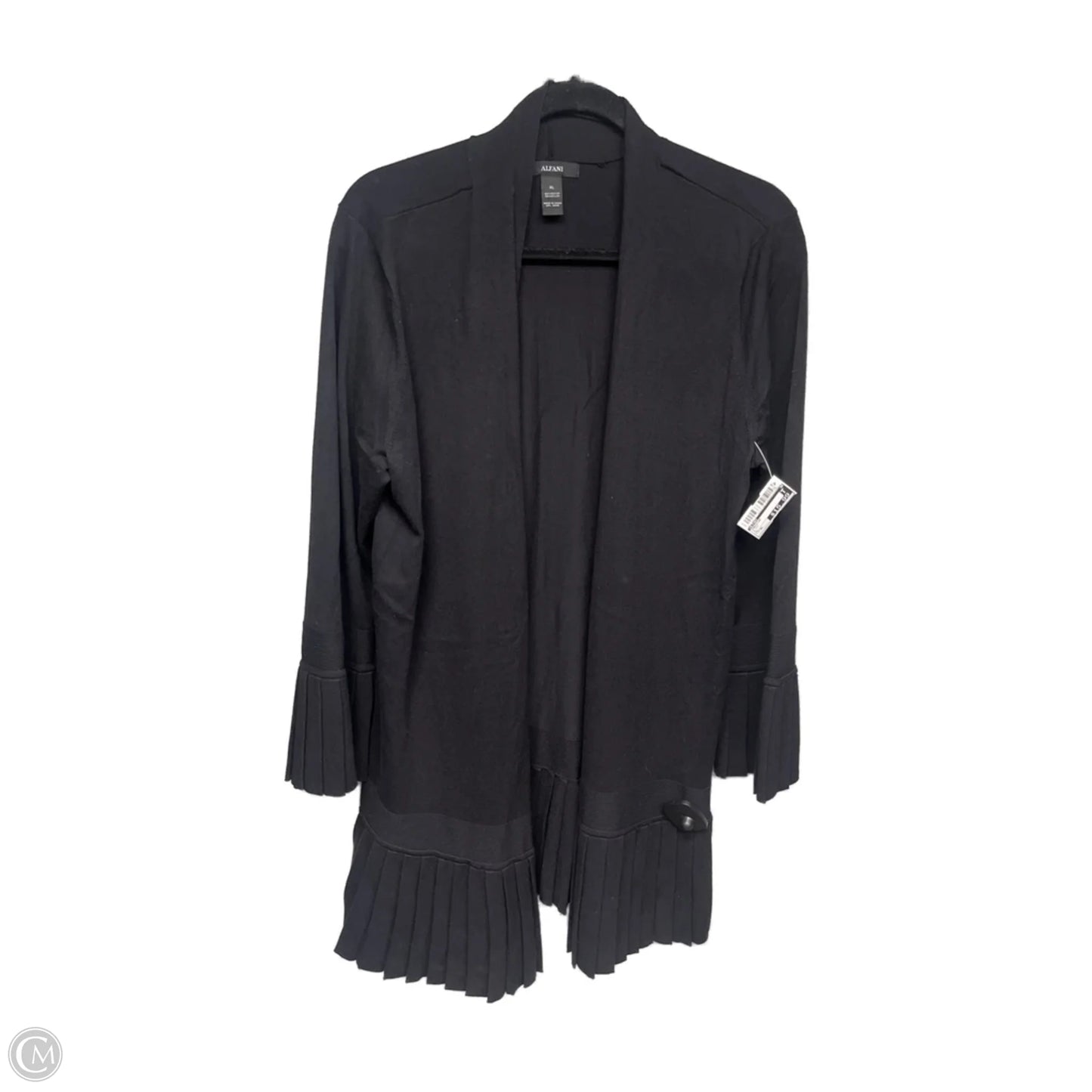 Cardigan By Alfani In Black, Size: Xl