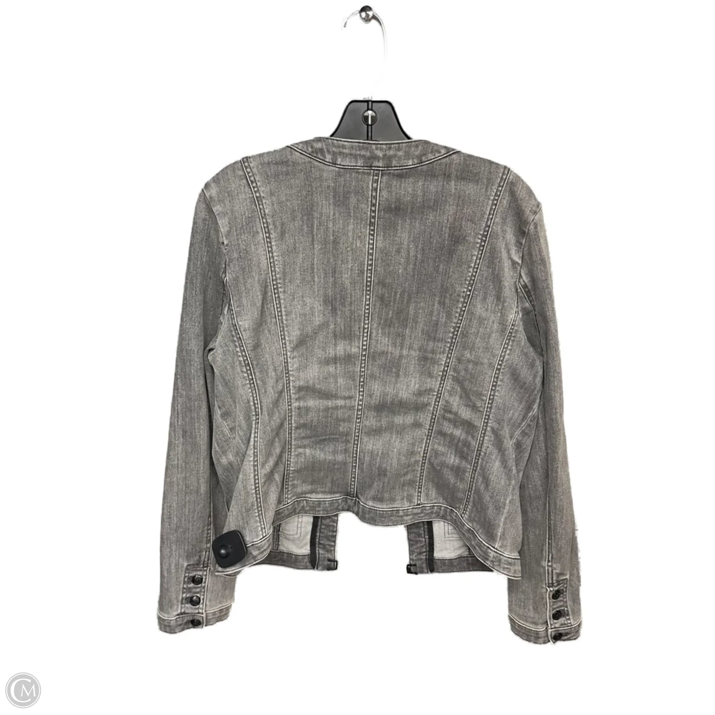 Jacket Denim By White House Black Market In Black, Size: 14