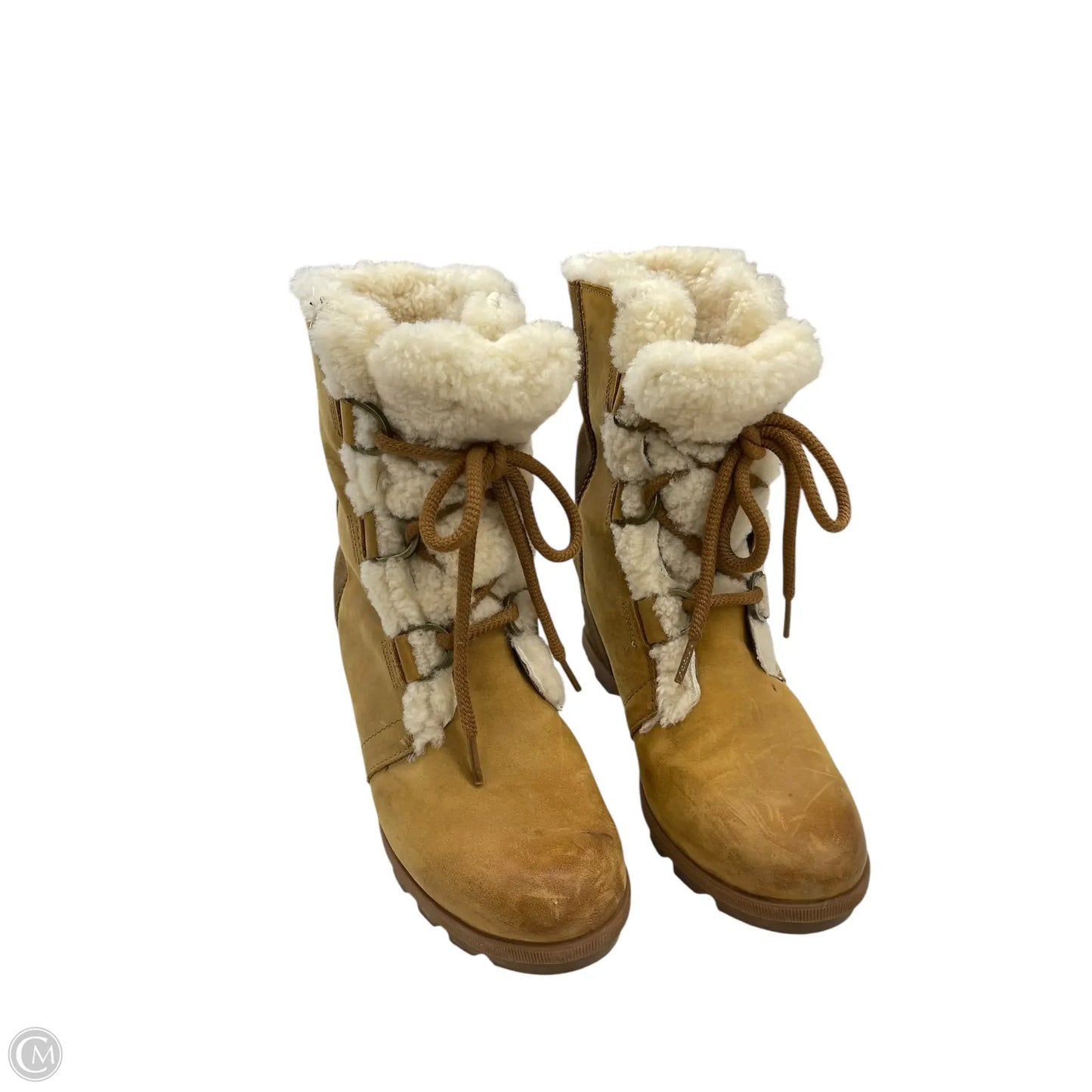 Boots Snow By Sorel In Tan, Size: 9.5