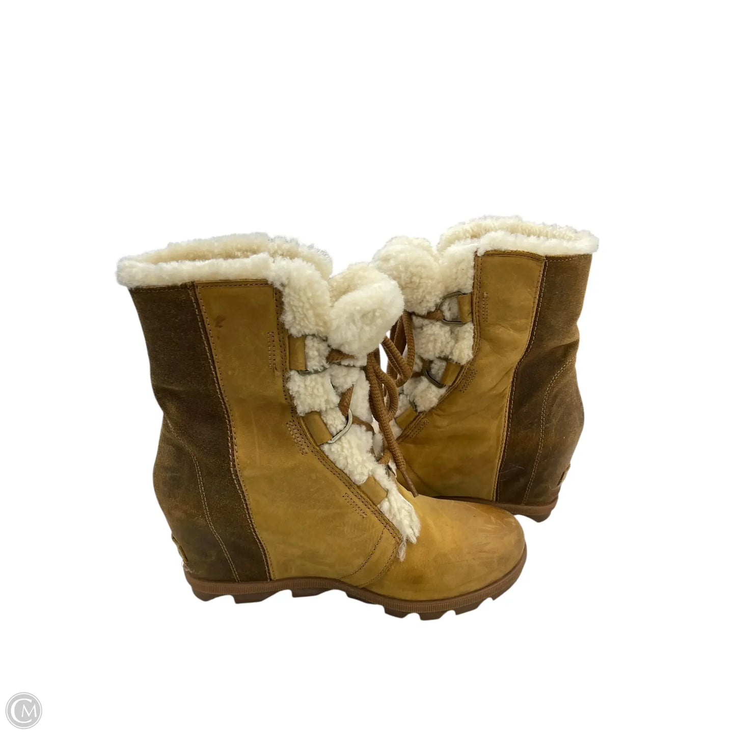 Boots Snow By Sorel In Tan, Size: 9.5