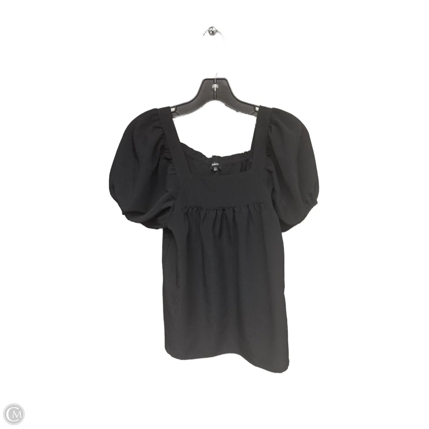 Top Short Sleeve By Madewell In Black, Size: Xxs