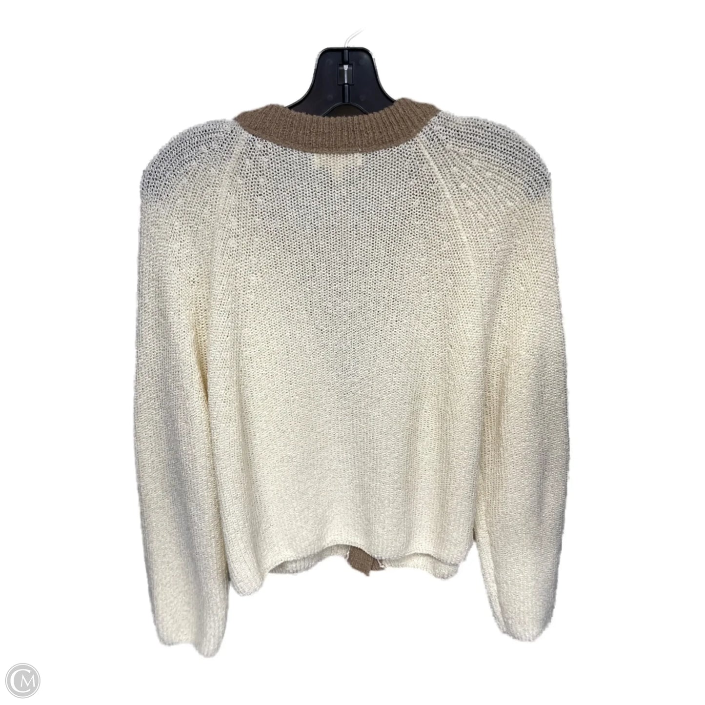 Cardigan By Promesa In Cream, Size: L