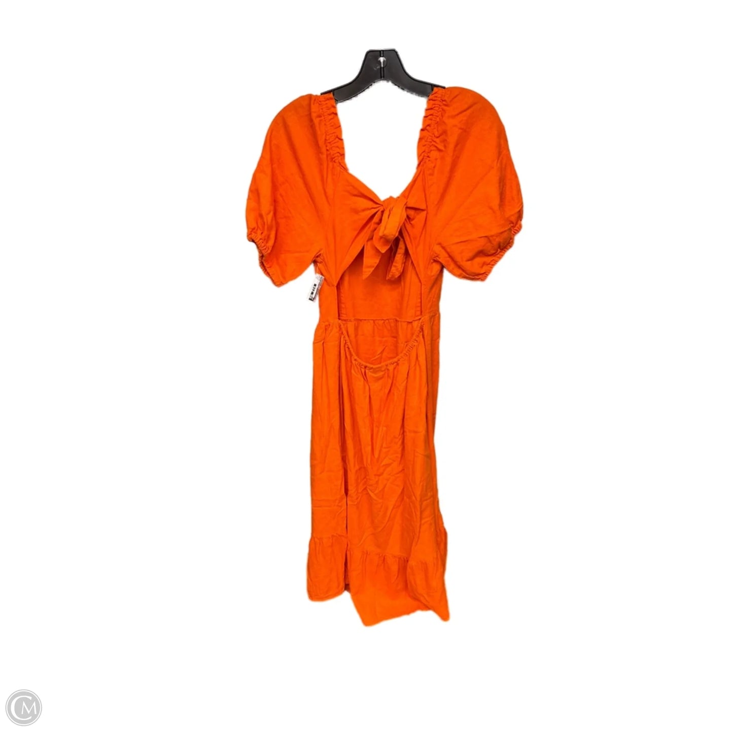 Dress Casual Maxi By Who What Wear In Orange, Size: M