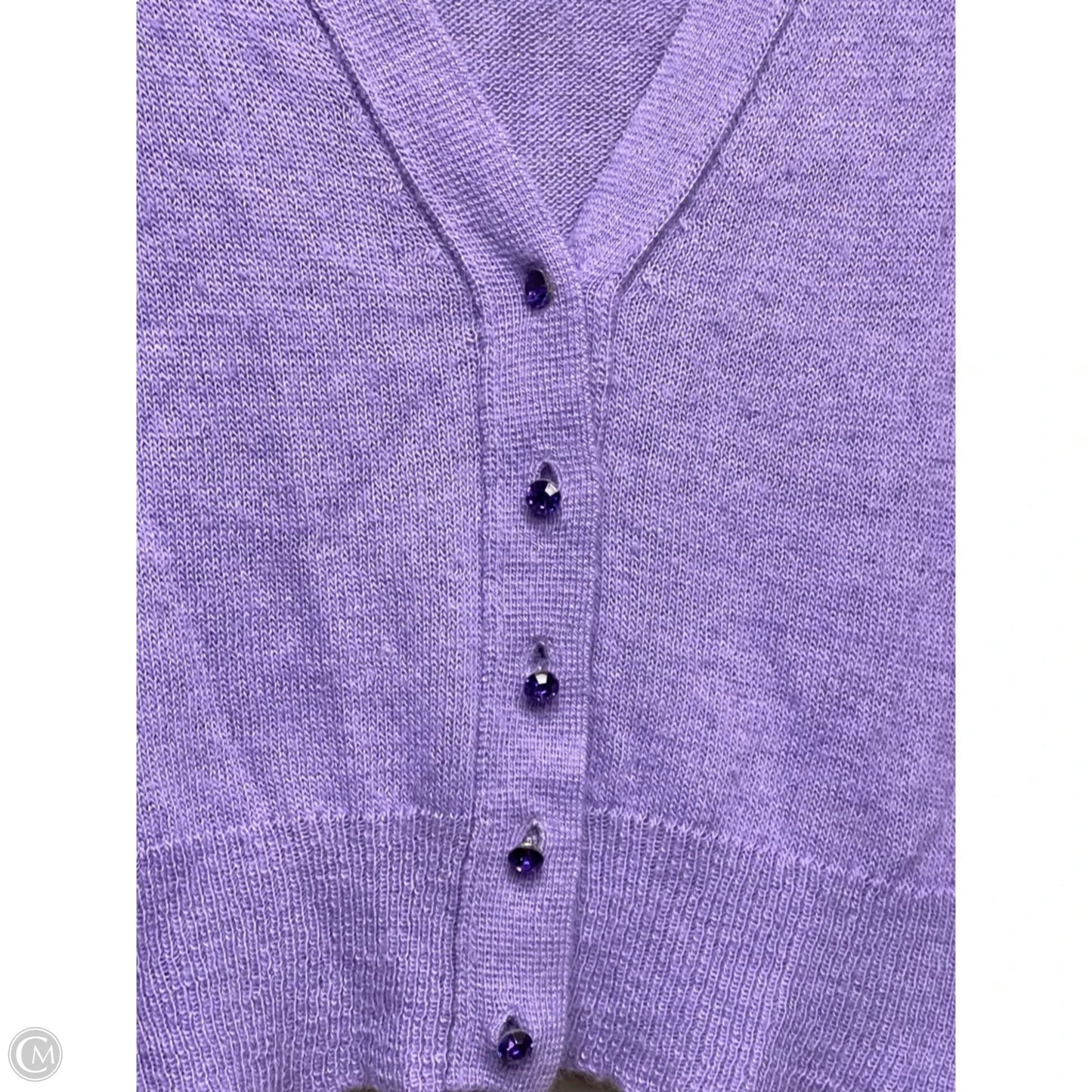 Cardigan By J. Crew In Purple, Size: S