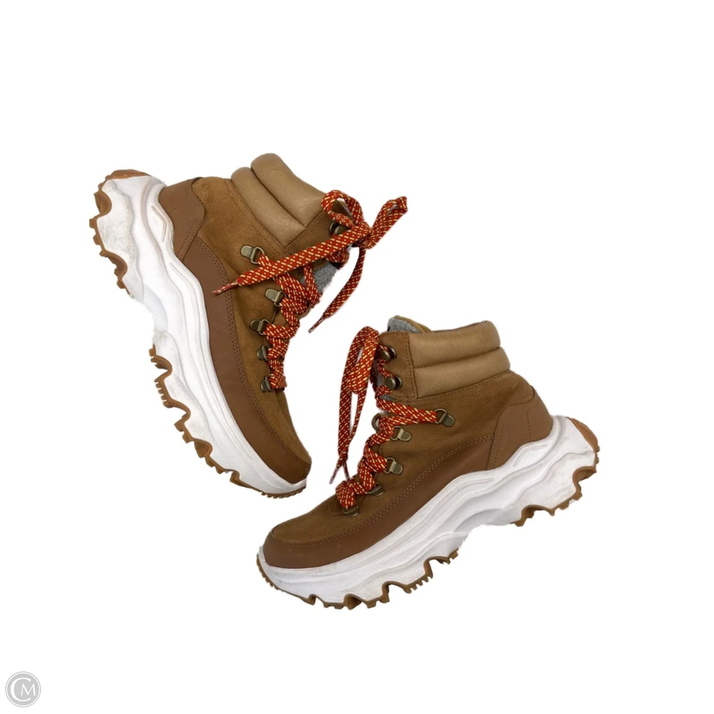 Boots Snow By Sorel In Brown & Cream, Size: 9