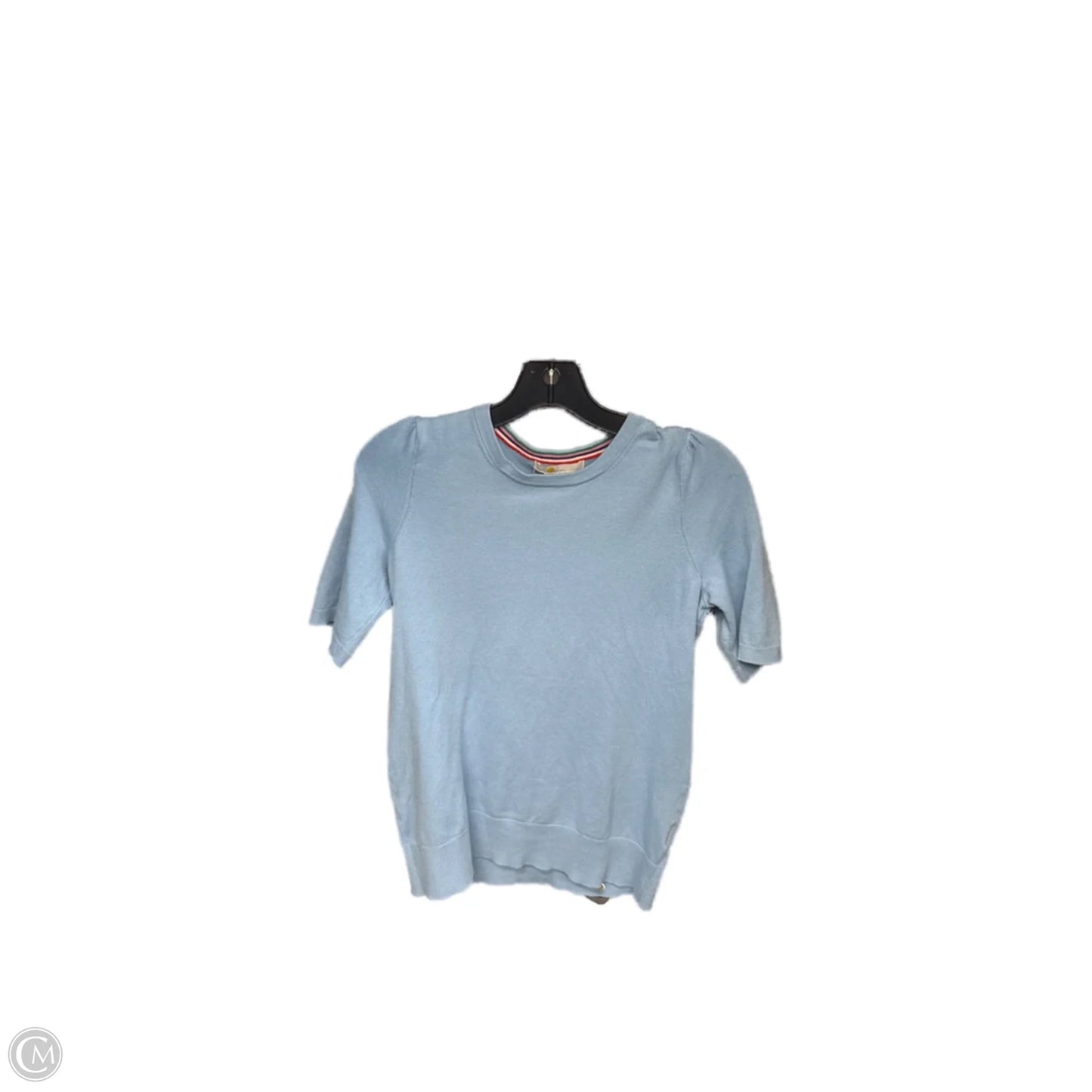 Top Short Sleeve By Boden In Blue, Size: S