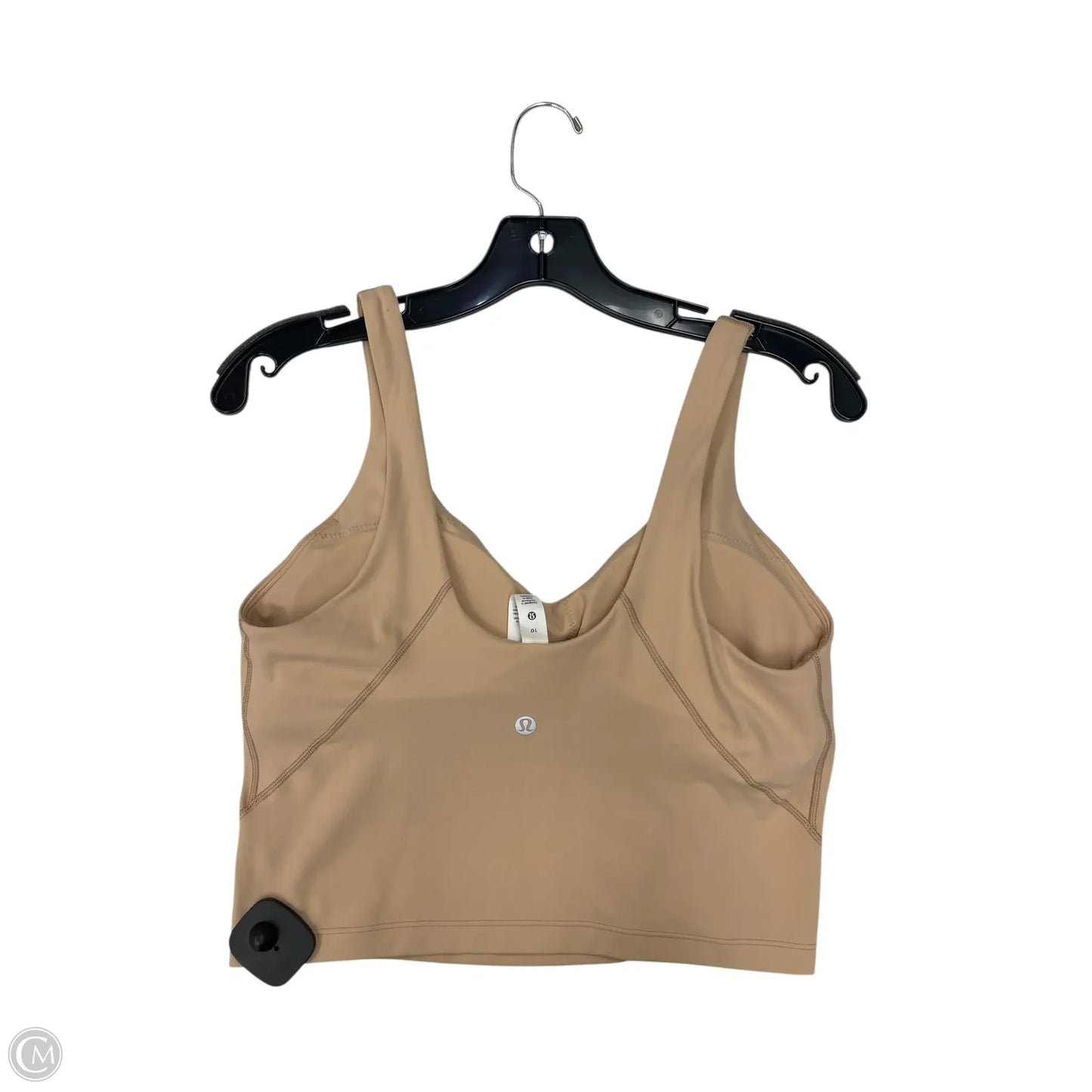 Athletic Bra By Lululemon In Tan, Size: 10