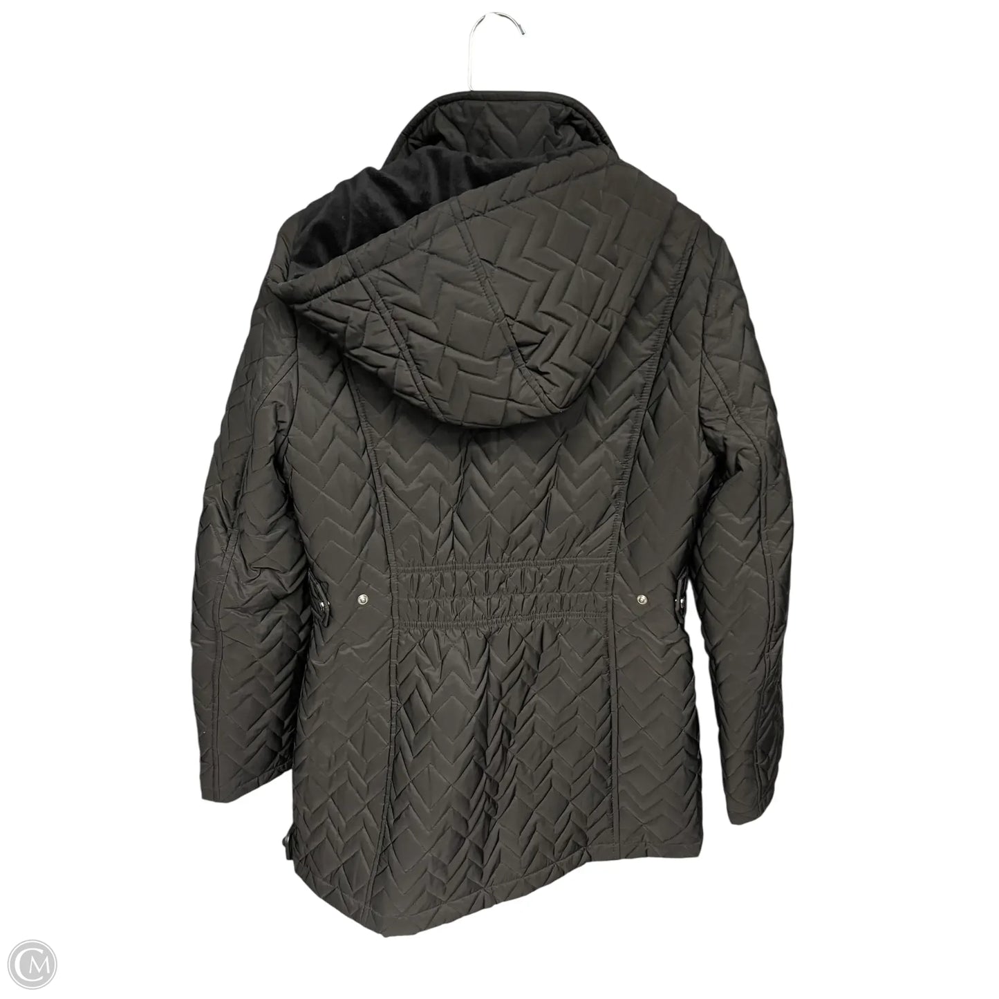 Coat Puffer & Quilted By Calvin Klein In Black, Size: S