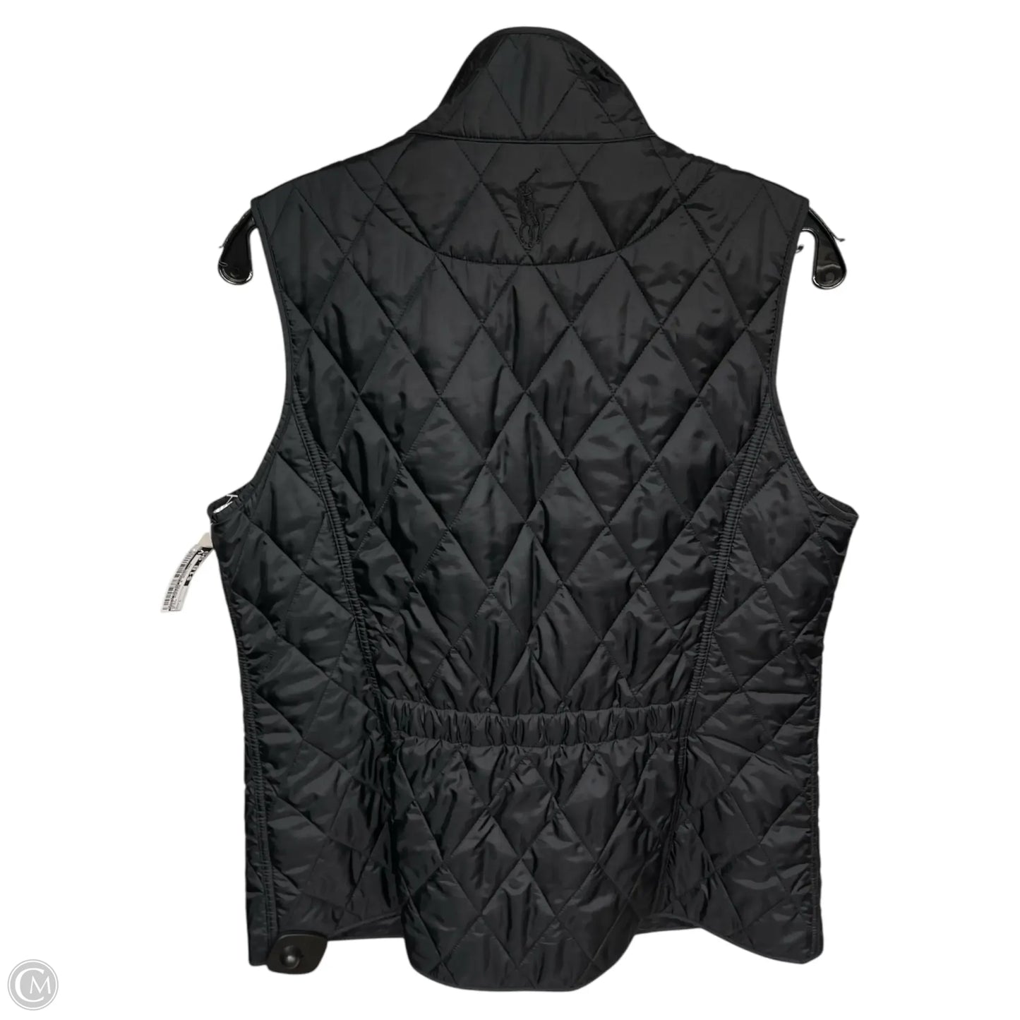 Vest Puffer & Quilted By Polo Ralph Lauren In Black, Size: L