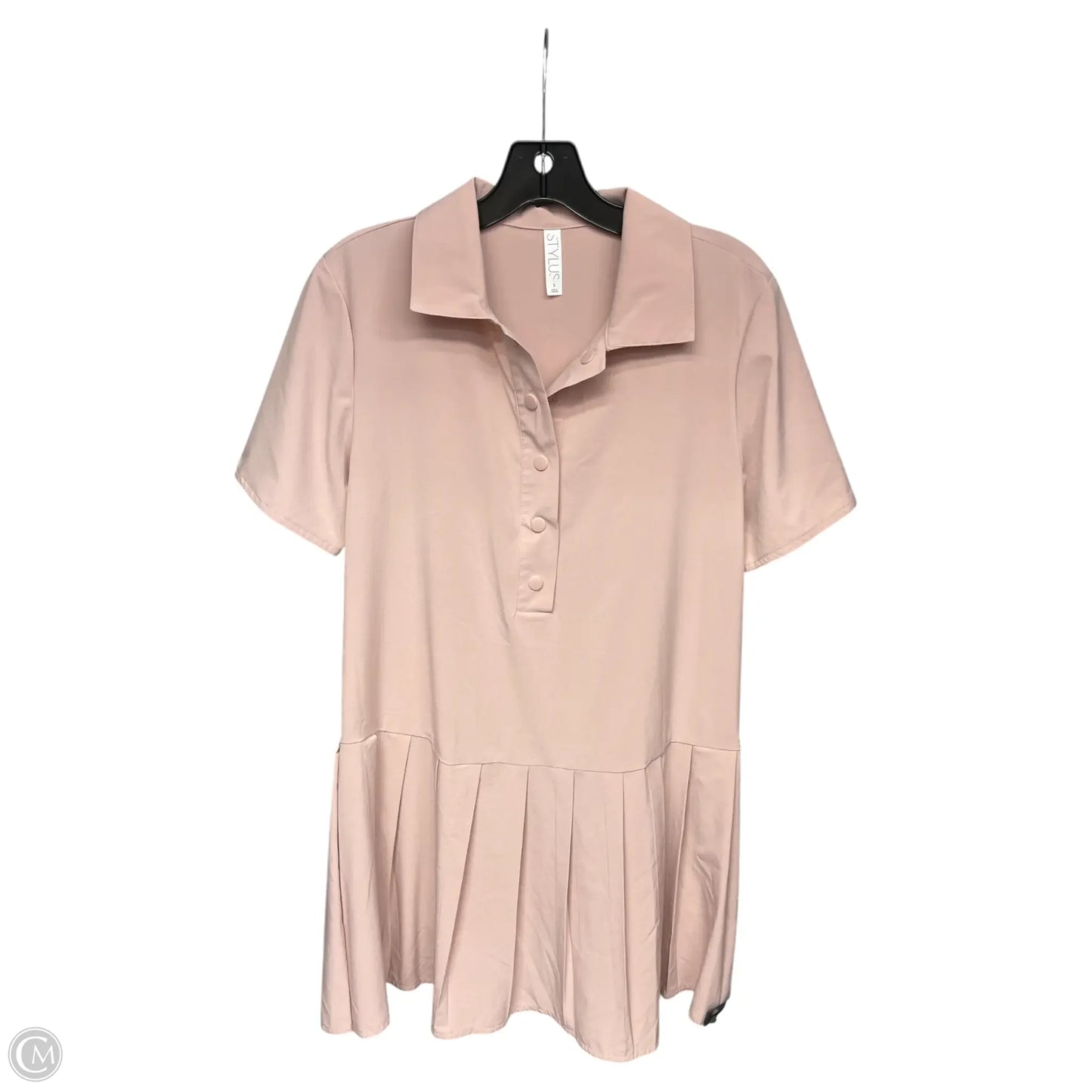 Dress Casual Short By Stylus In Pink, Size: S