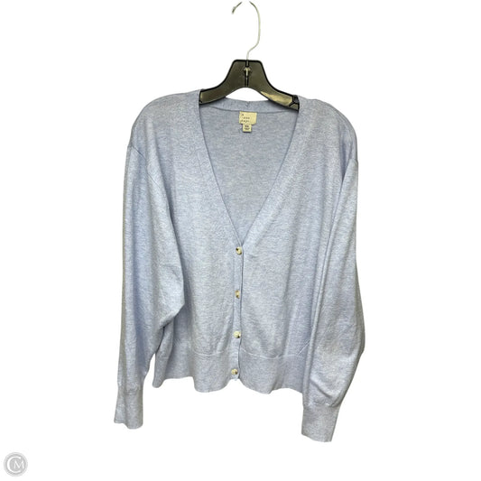 Sweater By A New Day In Blue, Size: 2x