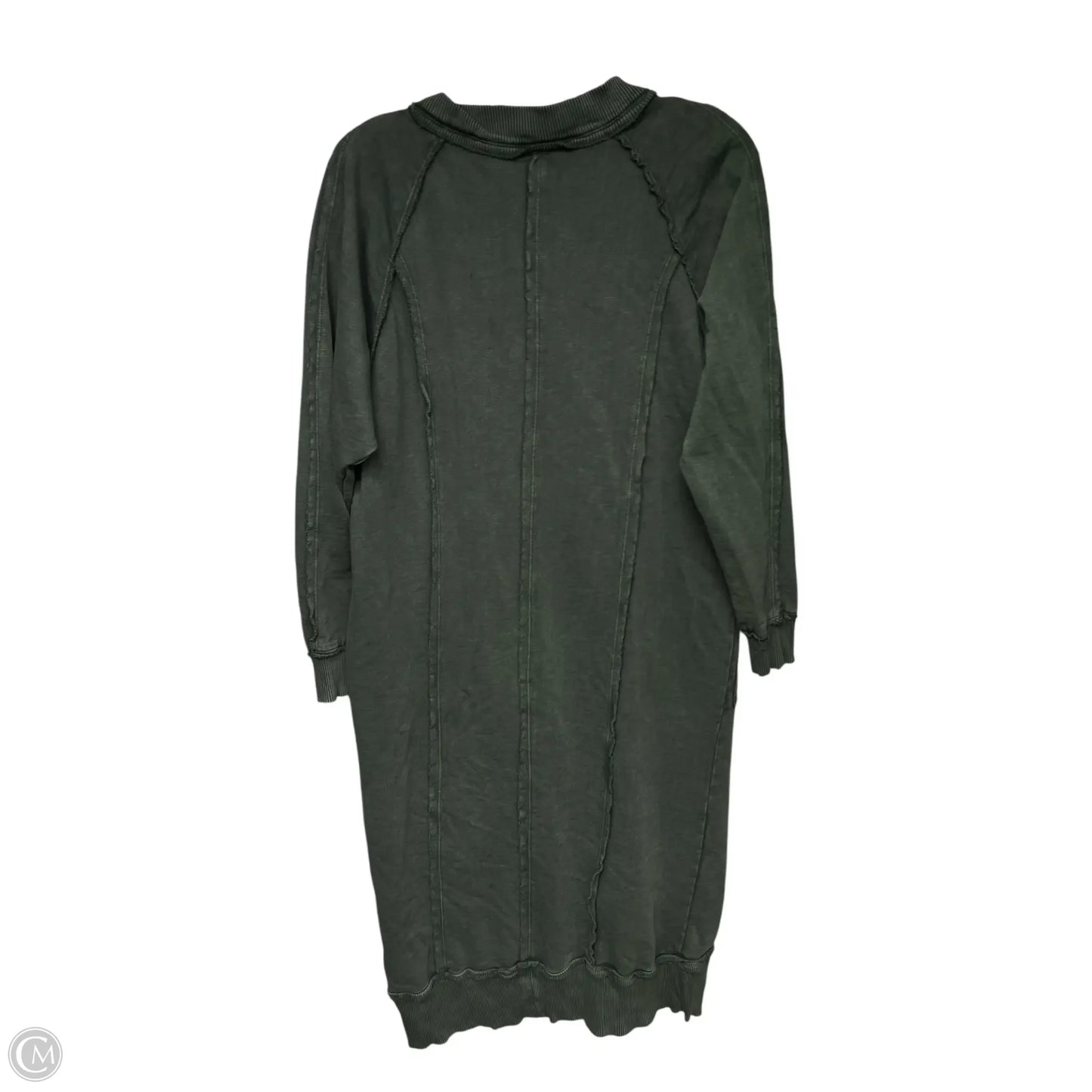 Tunic Long Sleeve By Pilcro In Green, Size: S