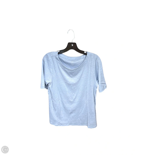 Top Short Sleeve By Chicos In Blue, Size: M