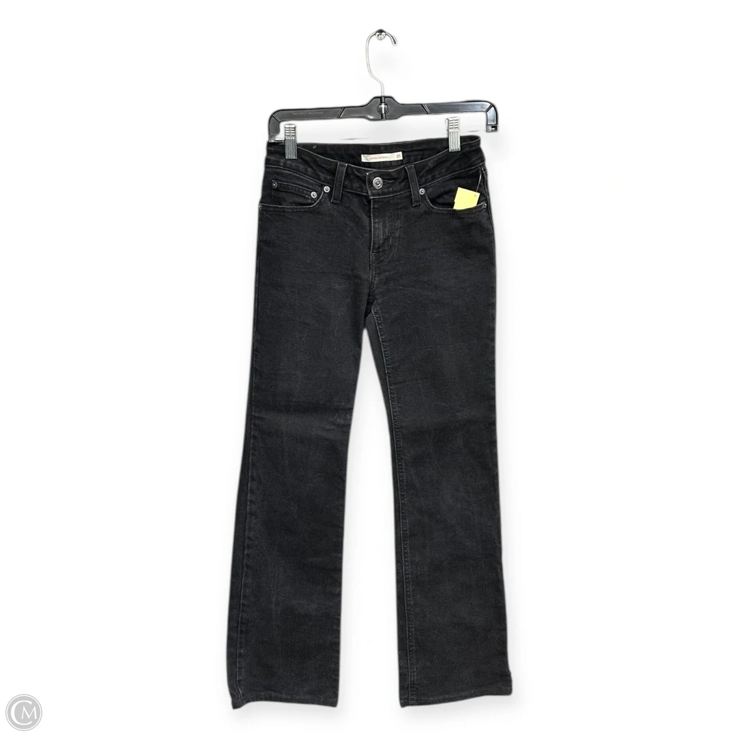 Jeans Boot Cut By Levis In Black, Size: 0