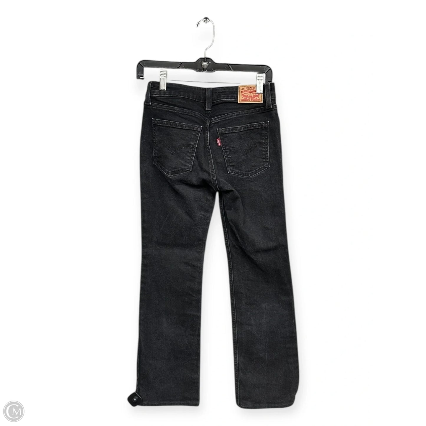 Jeans Boot Cut By Levis In Black, Size: 0