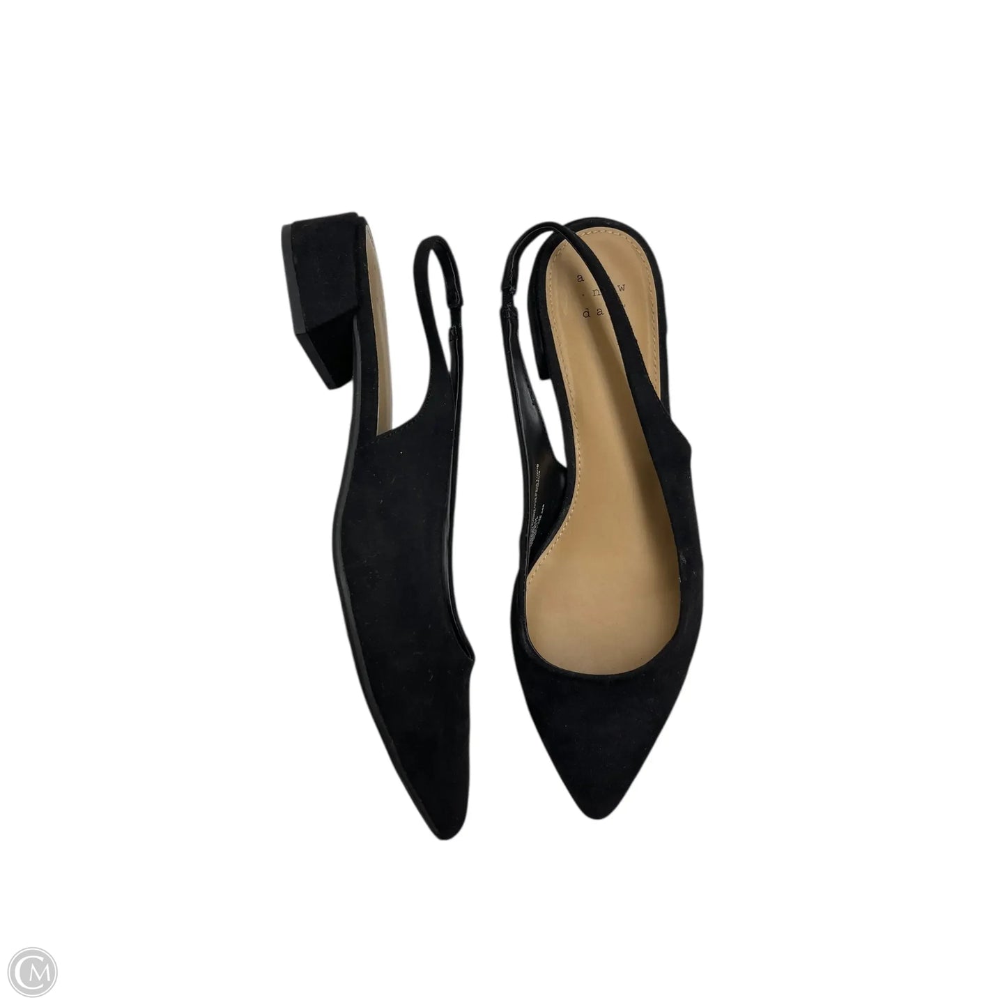 Shoes Flats By A New Day In Black, Size: 7