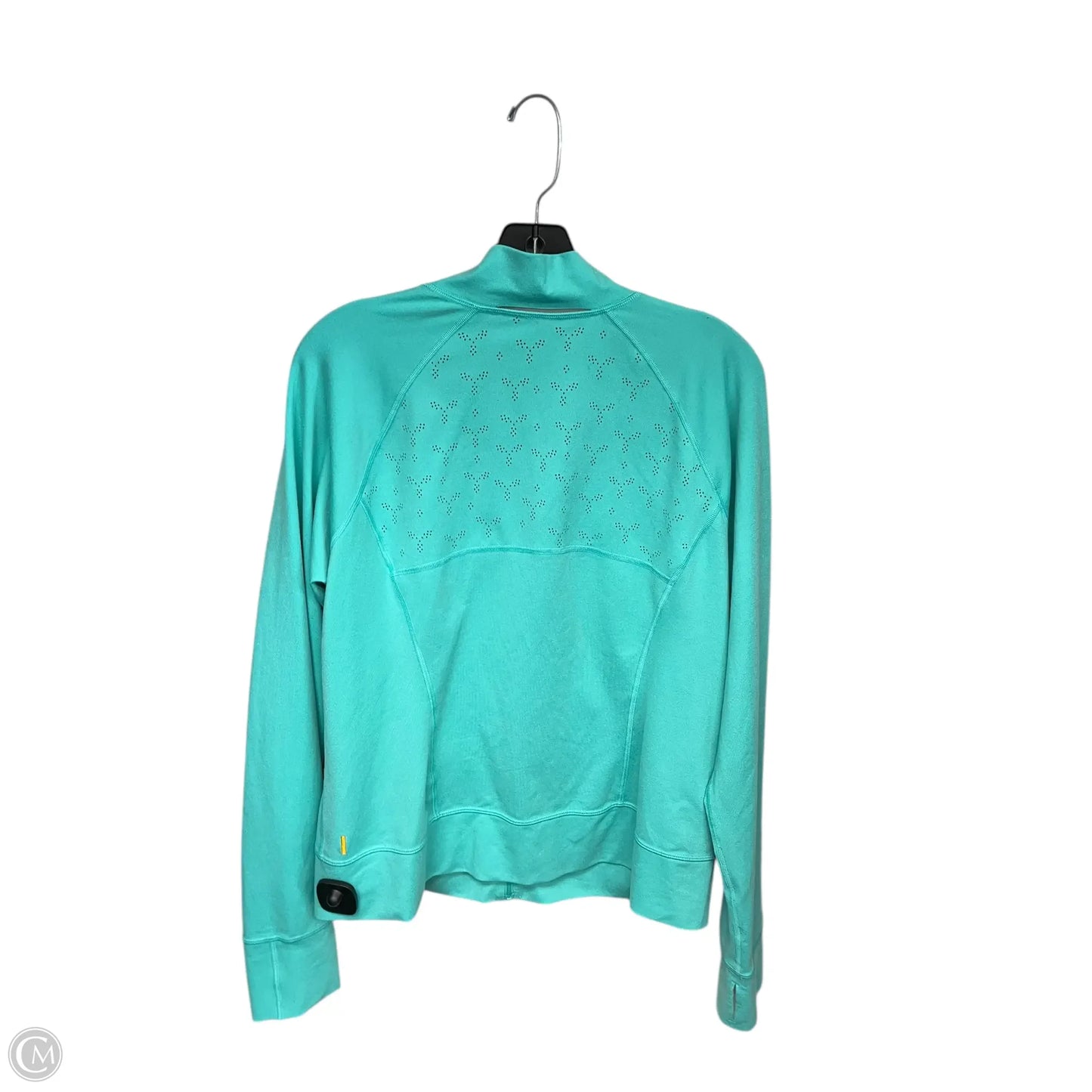 Athletic Jacket By Lucy In Green, Size: Xl