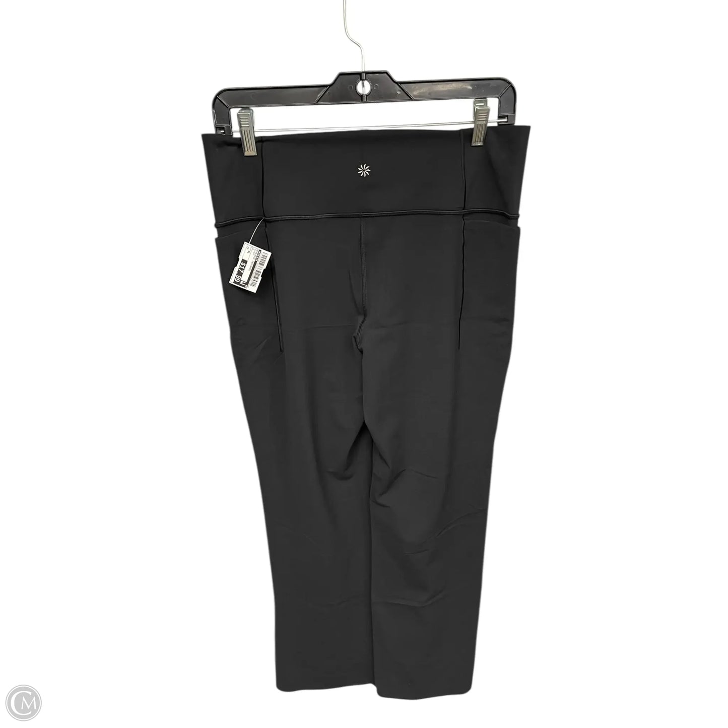 Athletic Leggings By Athleta In Black, Size: Xl