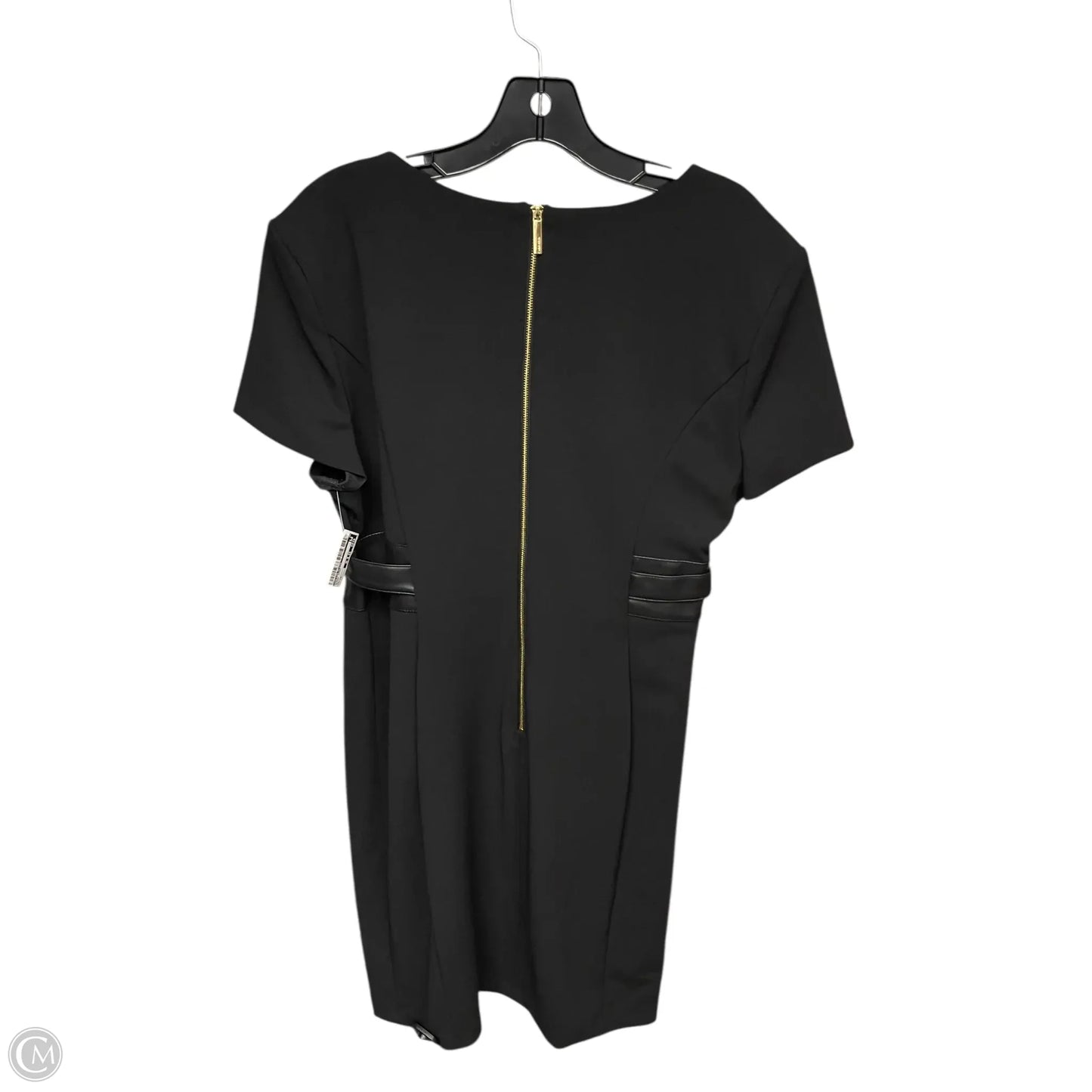 Dress Work By Calvin Klein In Black, Size: 16