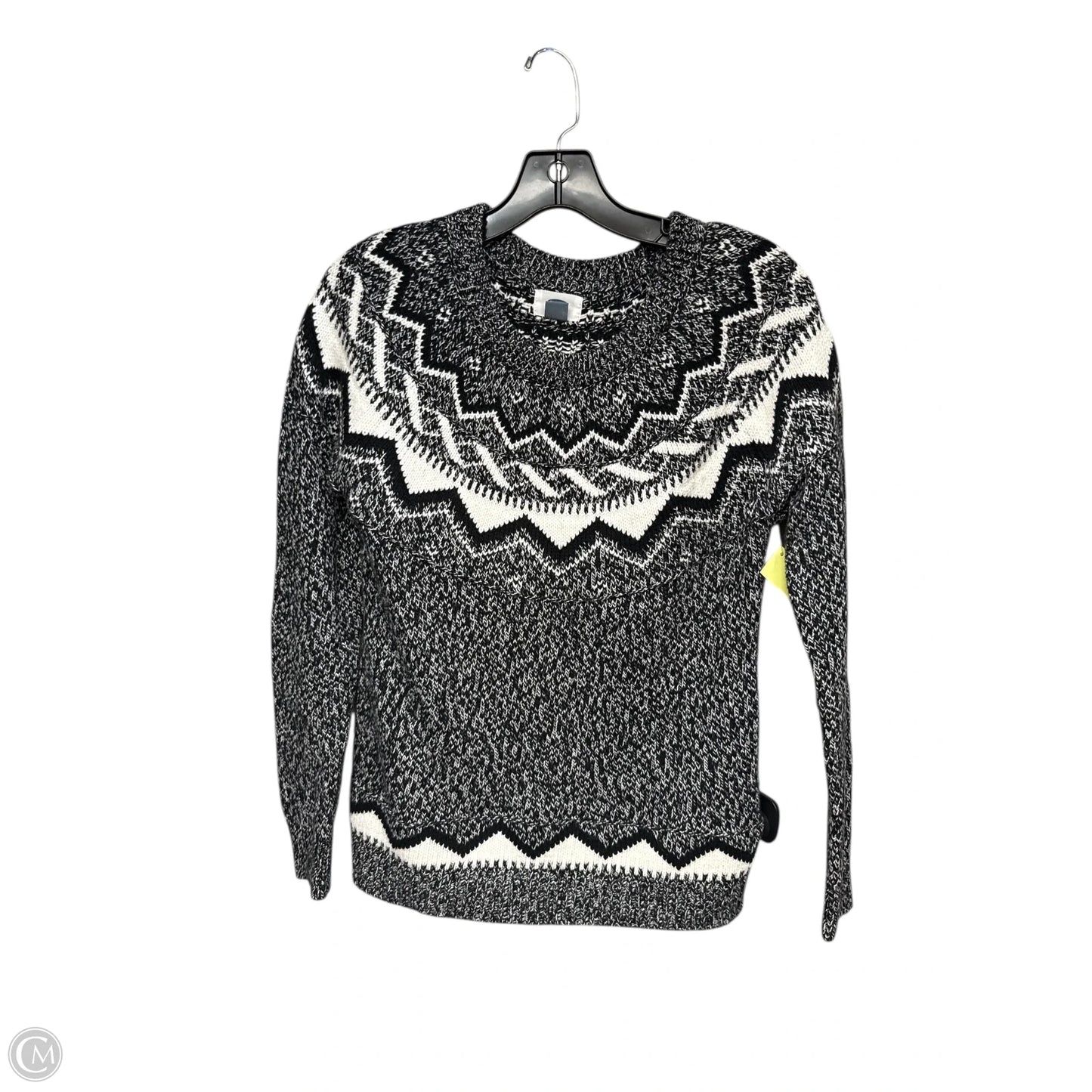 Sweater By Old Navy In Black & White, Size: Sp
