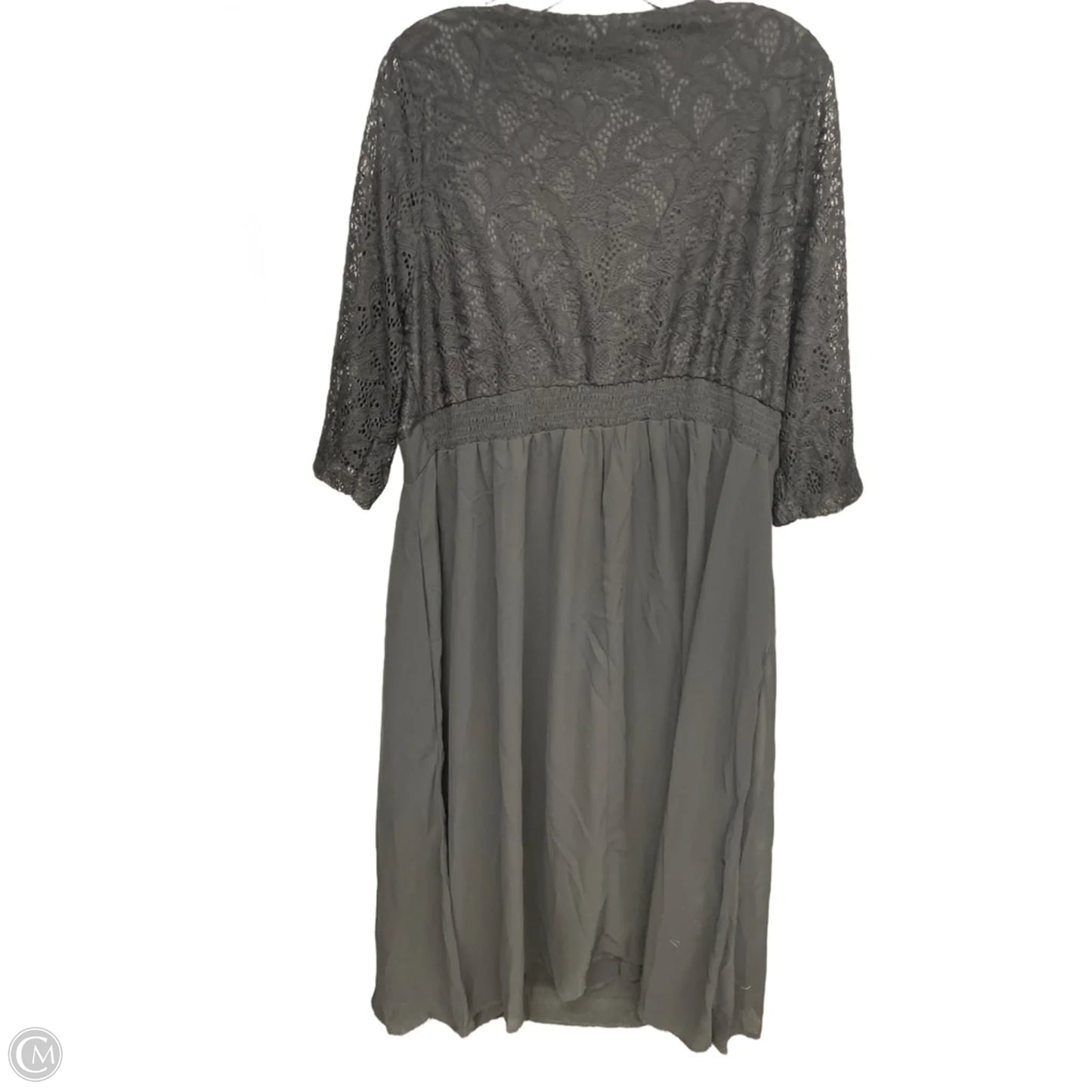 Dress Party Midi By Bloomchic In Black, Size: 2x