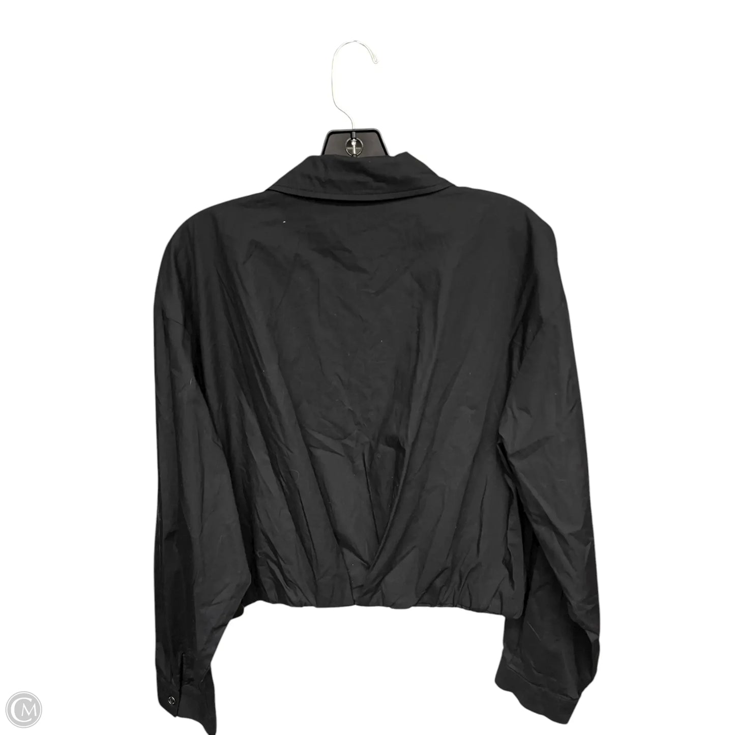 Top Long Sleeve By Dkny In Black, Size: Xl