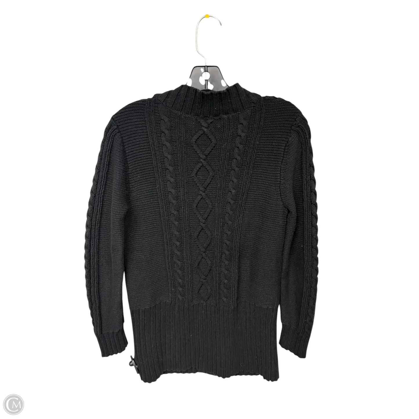 Cardigan Designer By Michael Kors Collection In Black, Size: M