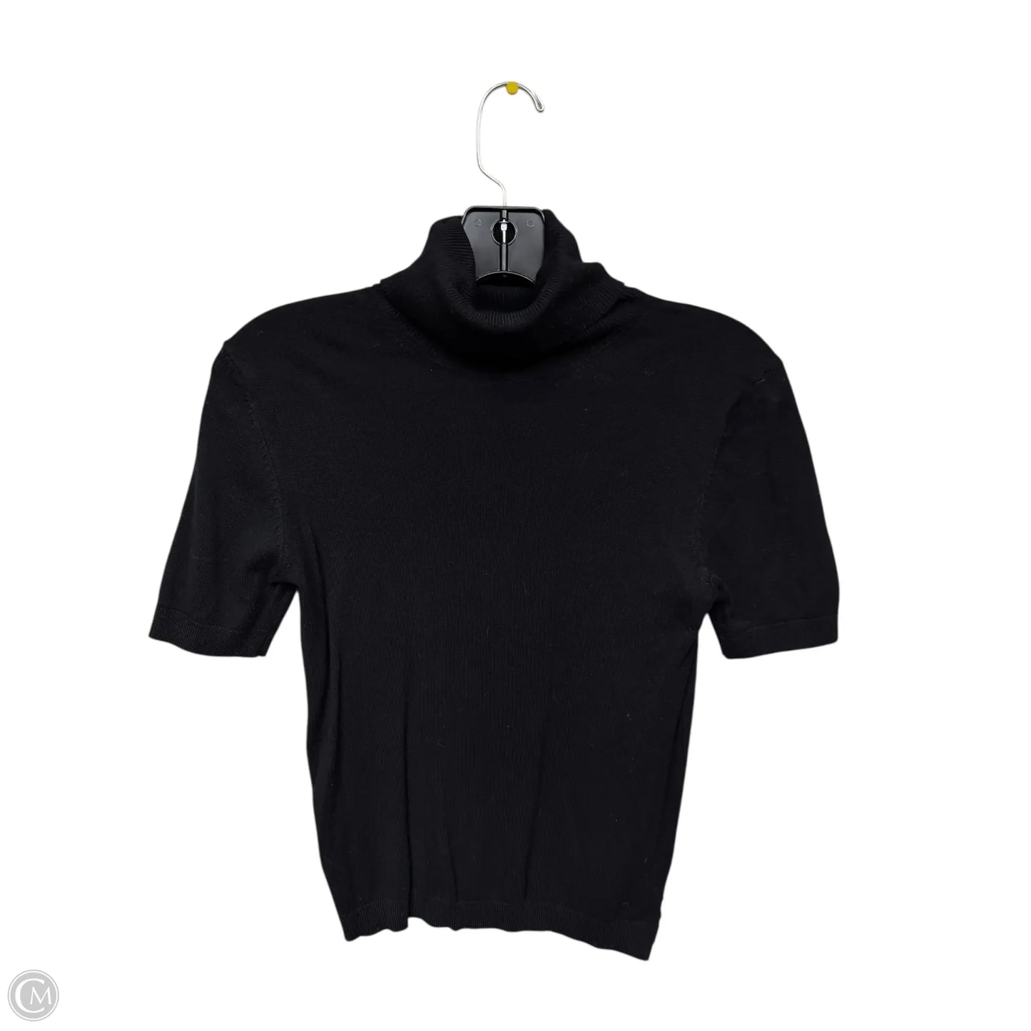 Top Short Sleeve By Mng In Black, Size: M