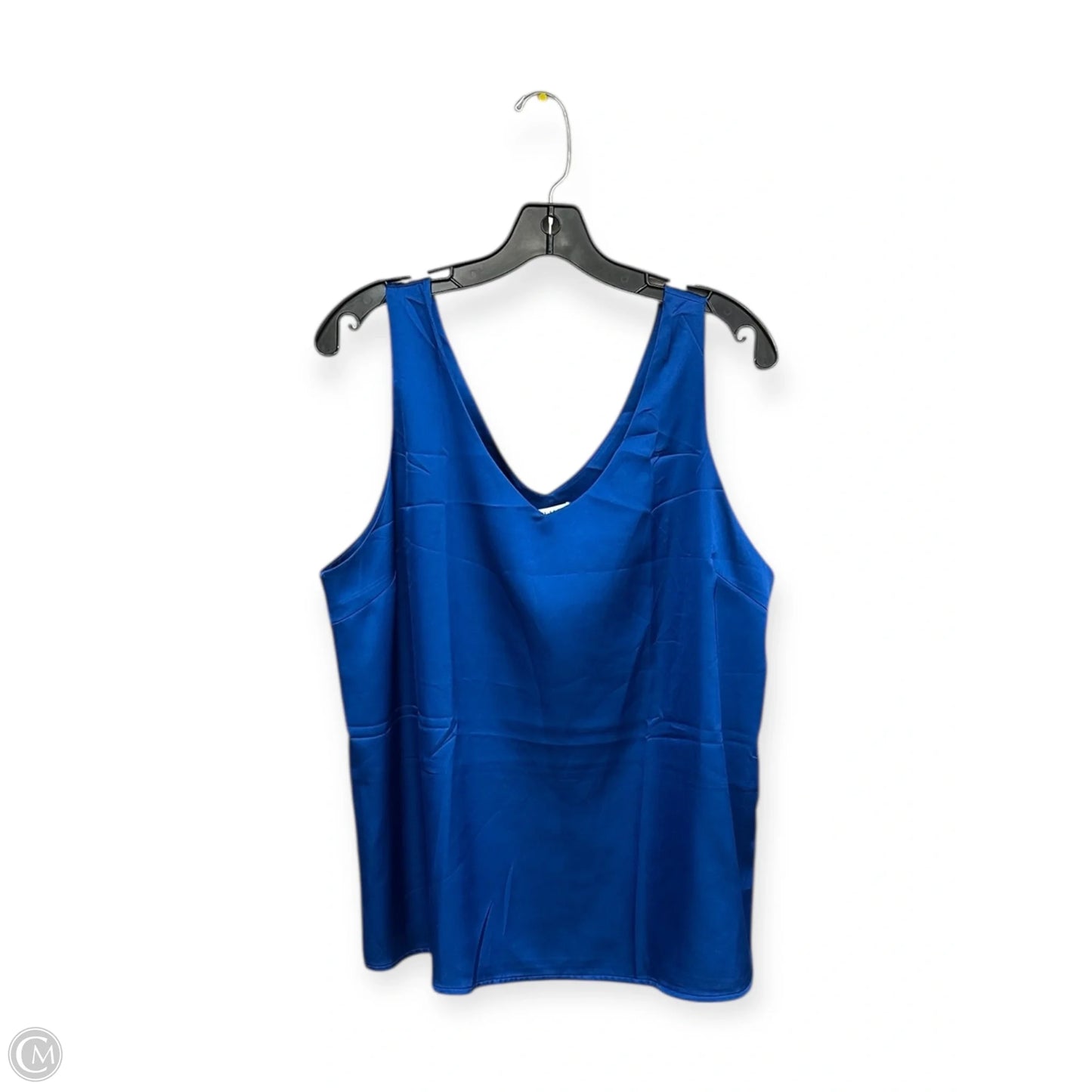 Top Sleeveless By Ekouaer In Blue, Size: Xl