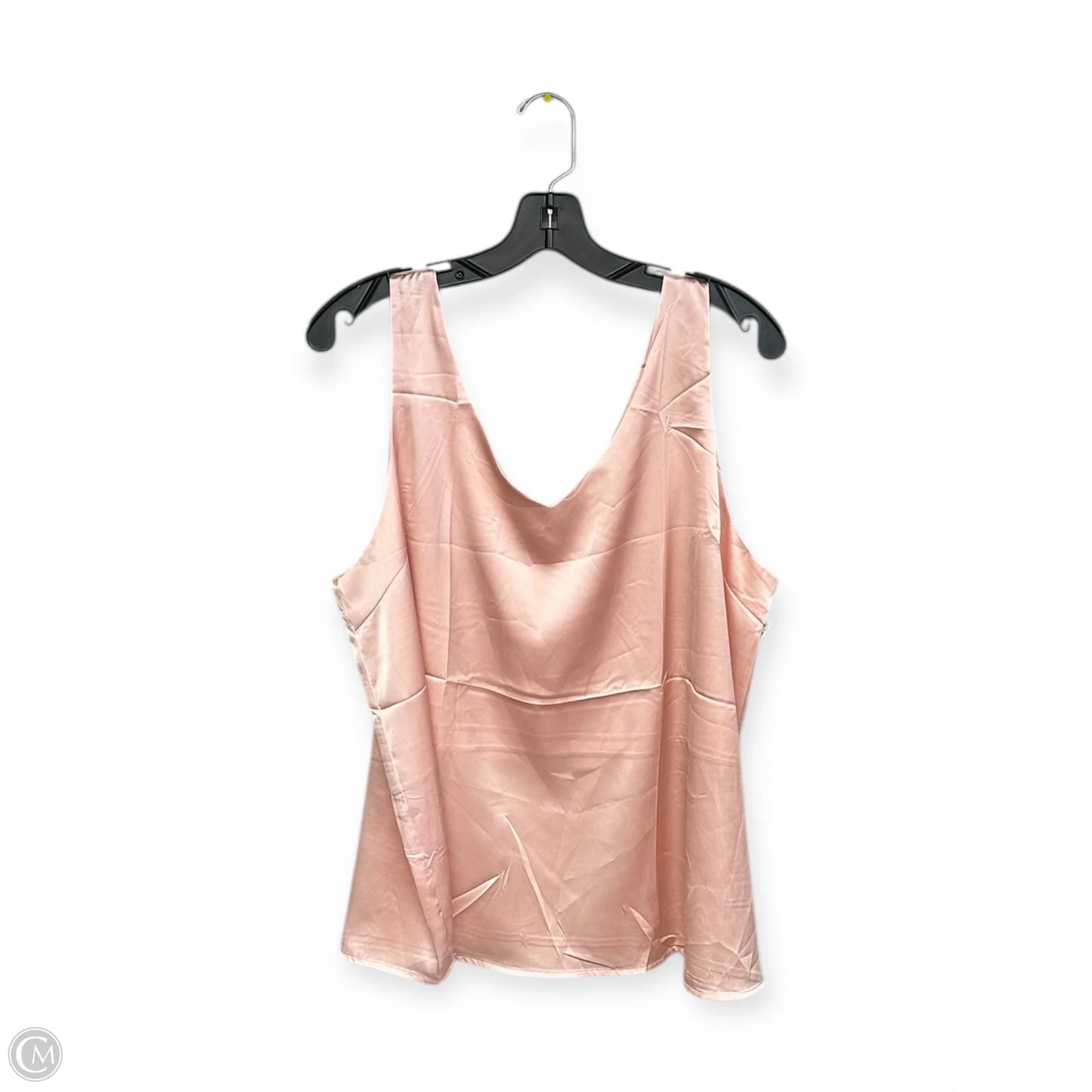 Top Sleeveless By Ekouaer In Pink, Size: Xl