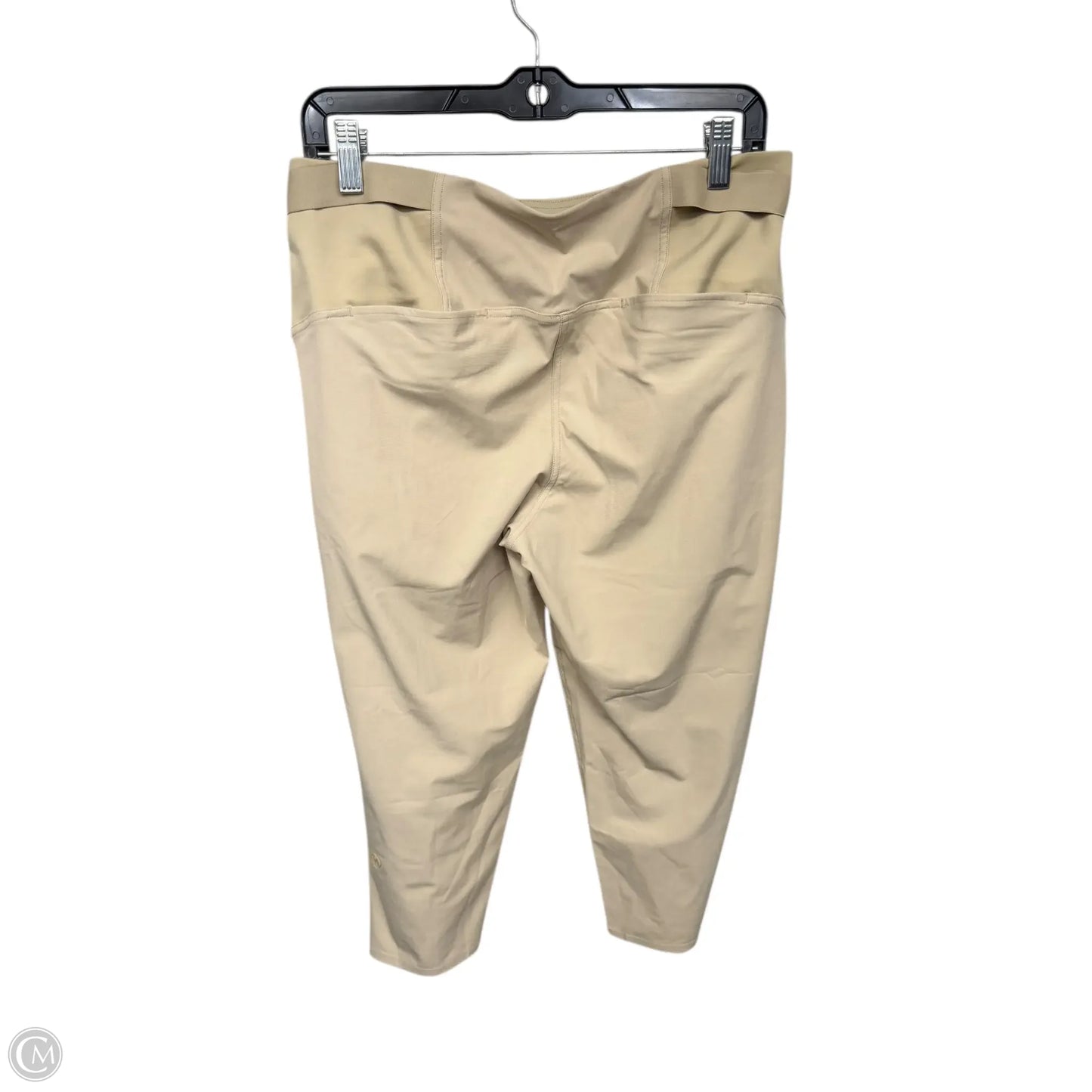 Athletic Pants By Lululemon In Cream, Size: 10