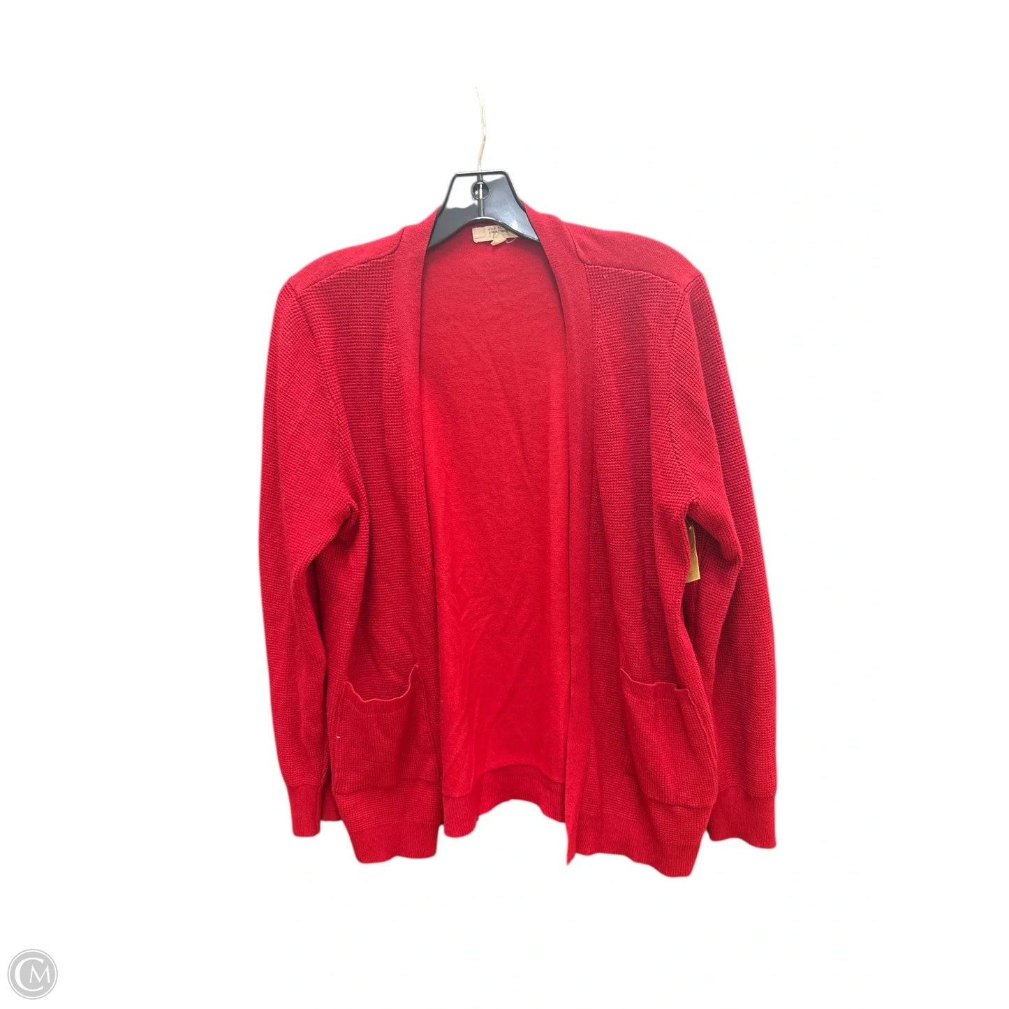 Cardigan By Peyton Primrose In Red, Size: L