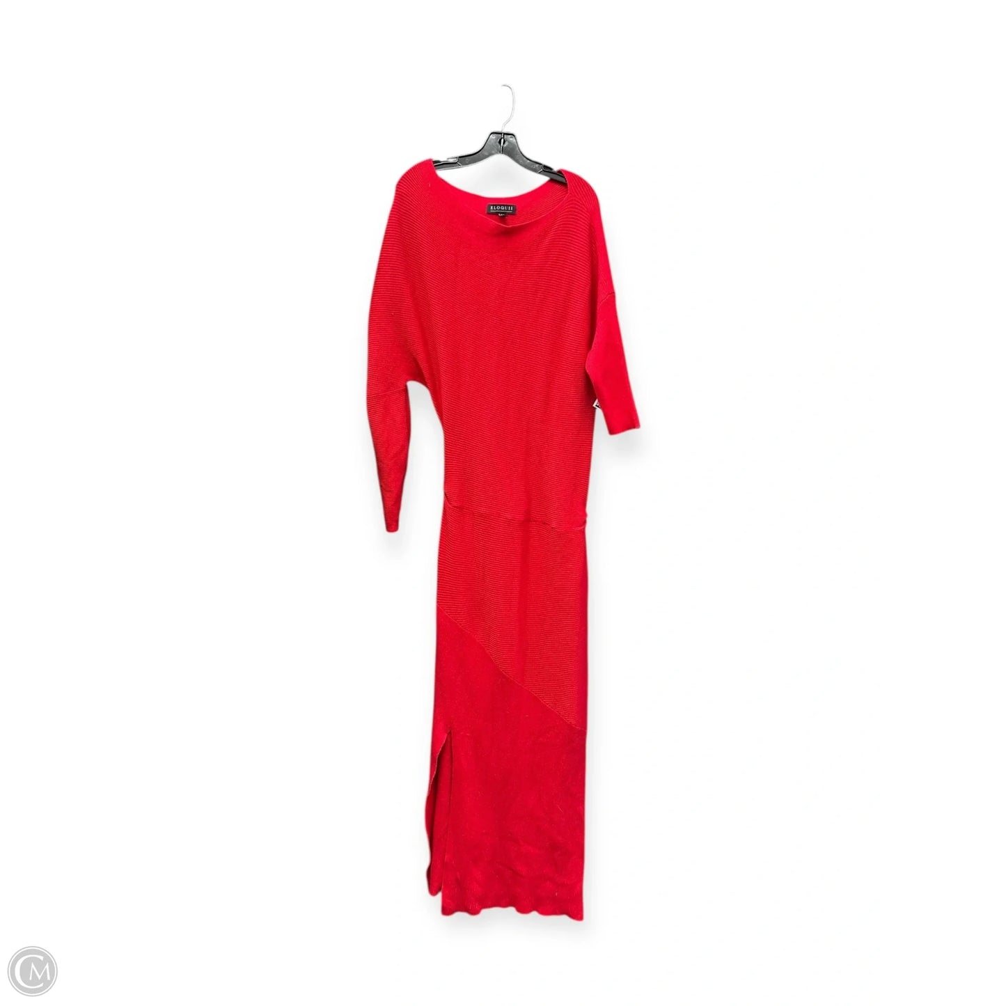 Dress Sweater By Eloquii In Red, Size: Xl