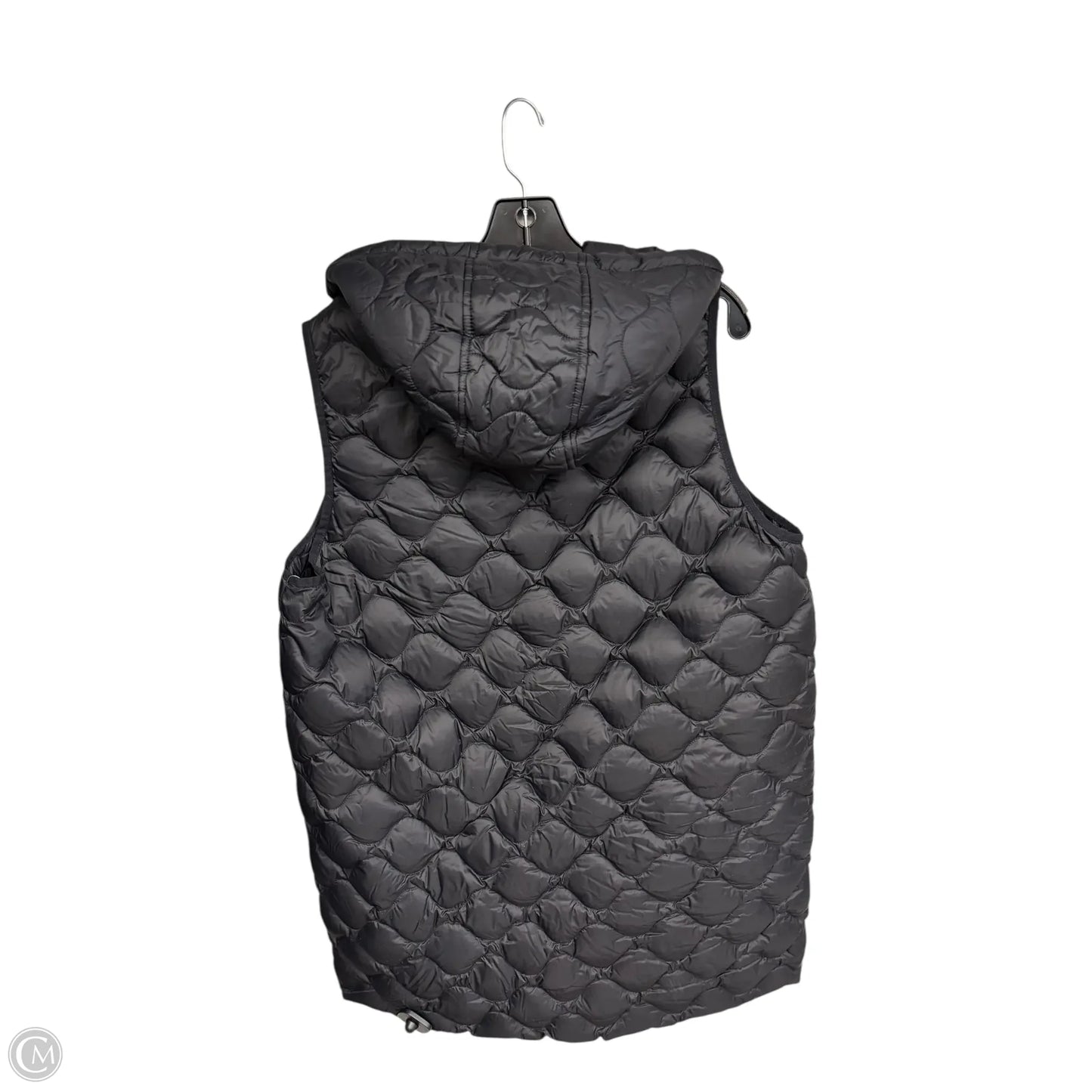 Vest Puffer & Quilted By Lands End In Black, Size: L