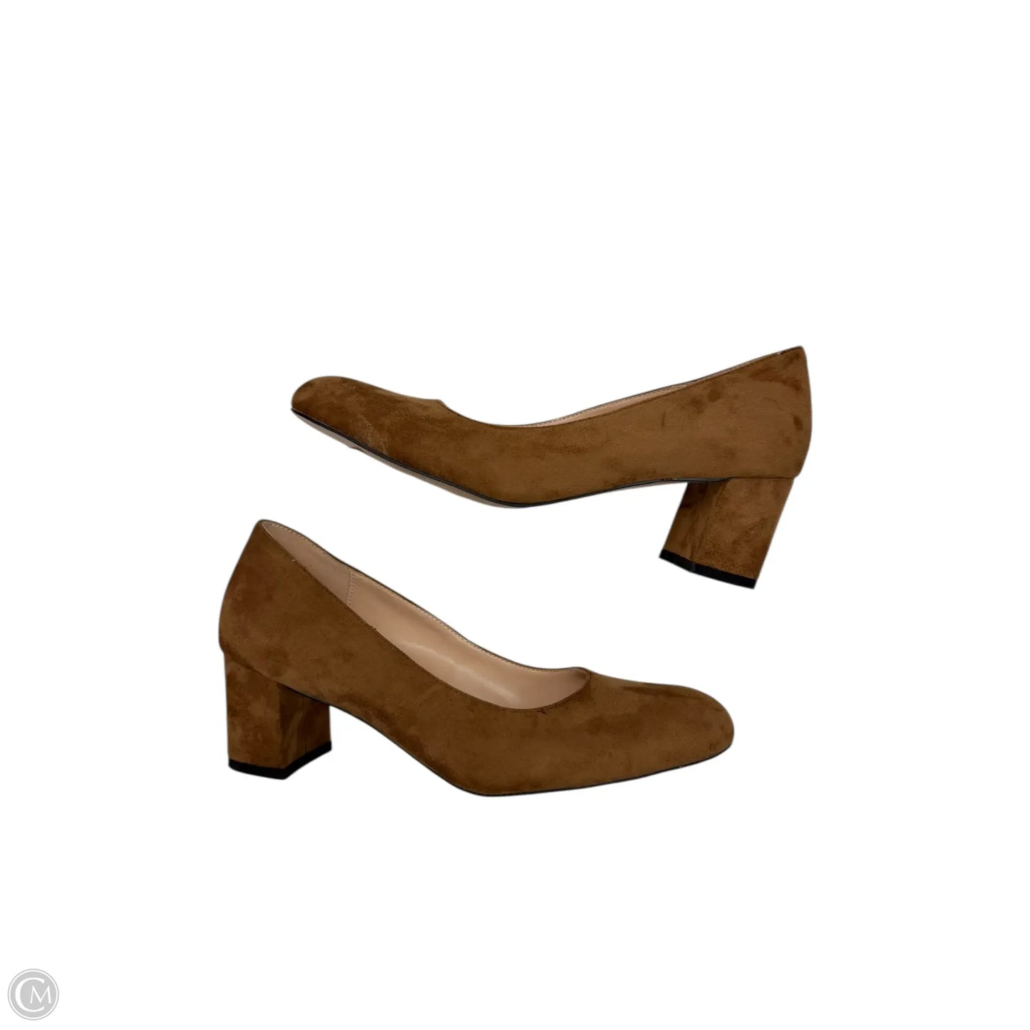 Shoes Heels Block By Clothes Mentor In Brown, Size: 9