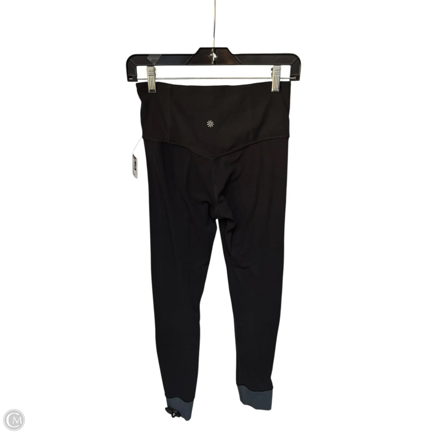 Athletic Leggings By Athleta In Black & Blue, Size: S
