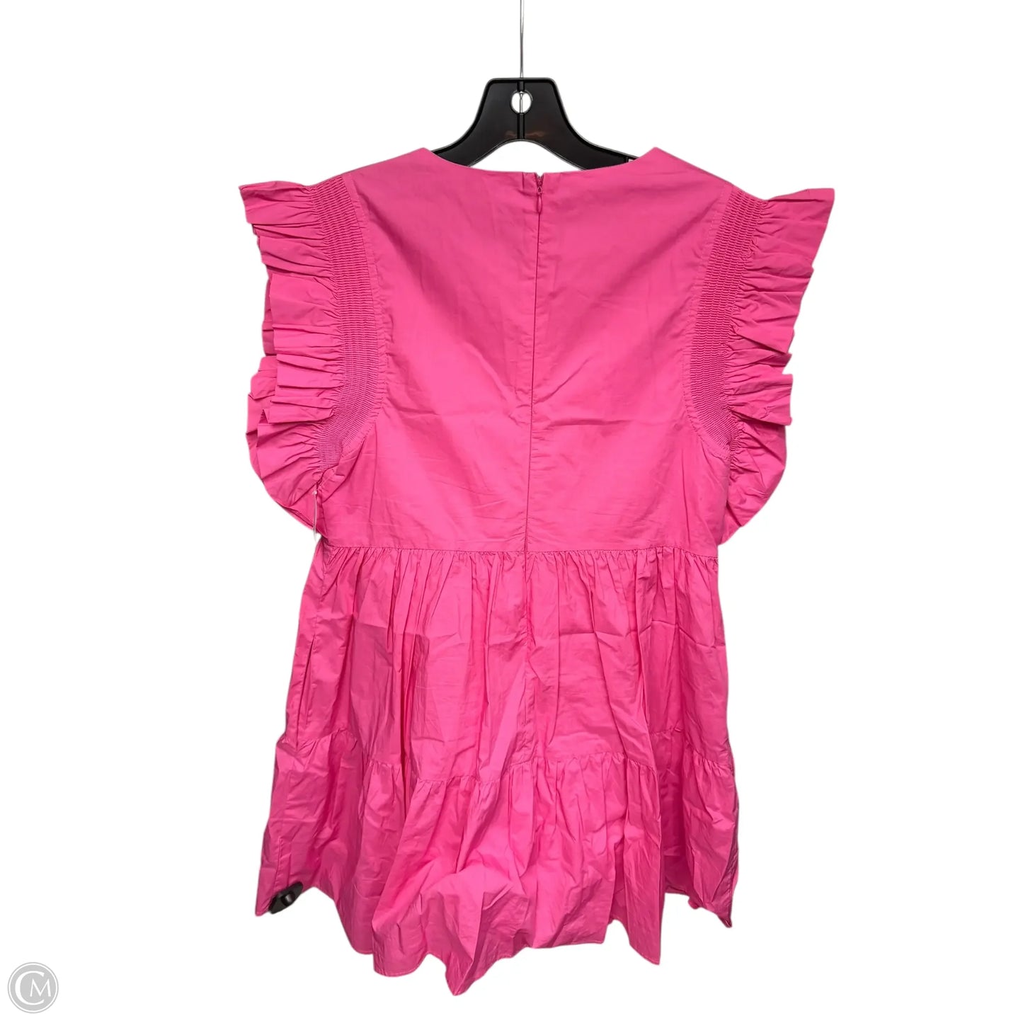 Dress Casual Midi By English Factory In Pink, Size: M