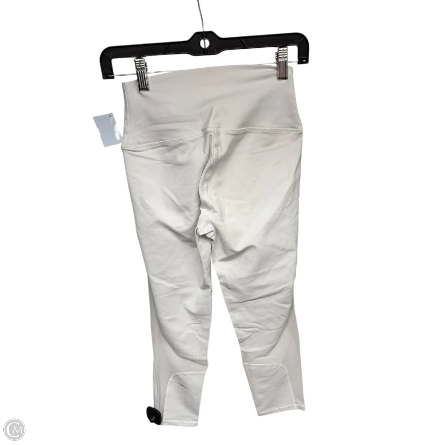 Athletic Leggings By Alo In White, Size: S