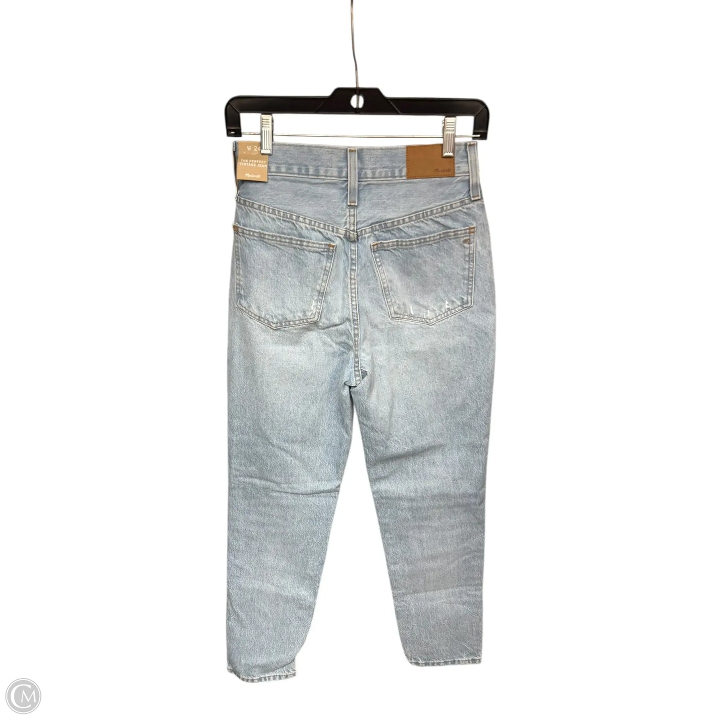 Jeans Straight By Madewell In Blue Denim, Size: 24