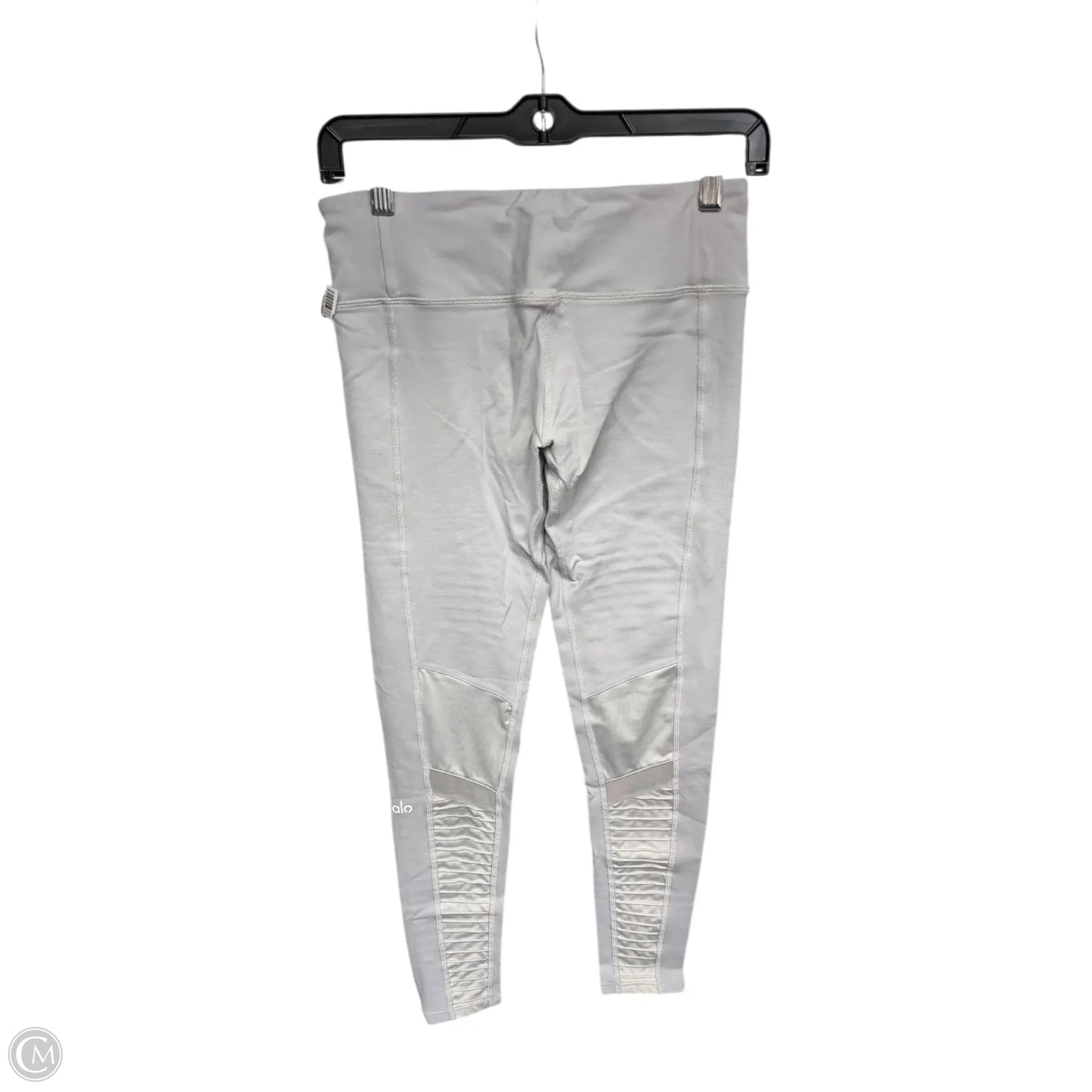 Athletic Leggings By Alo In Grey, Size: S