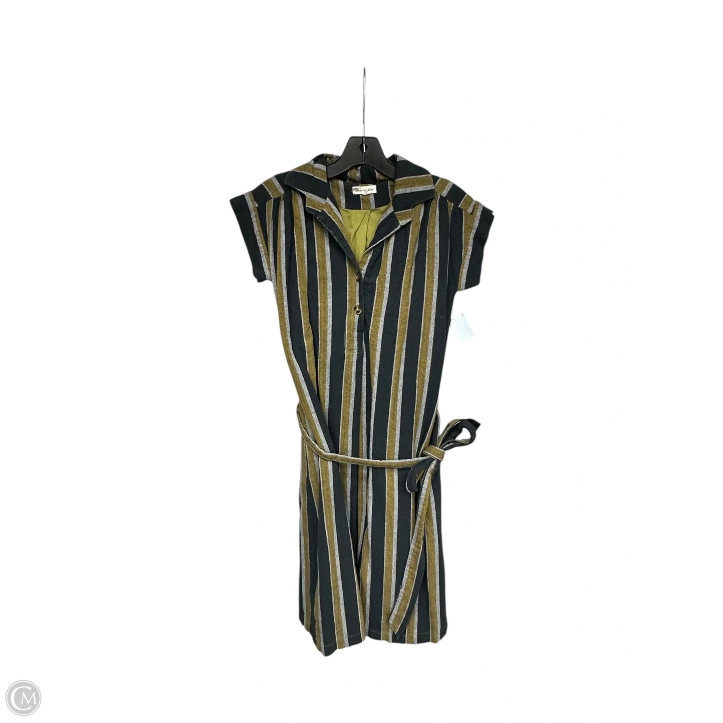 Dress Casual Midi By Clothes Mentor In Striped Pattern, Size: Xs
