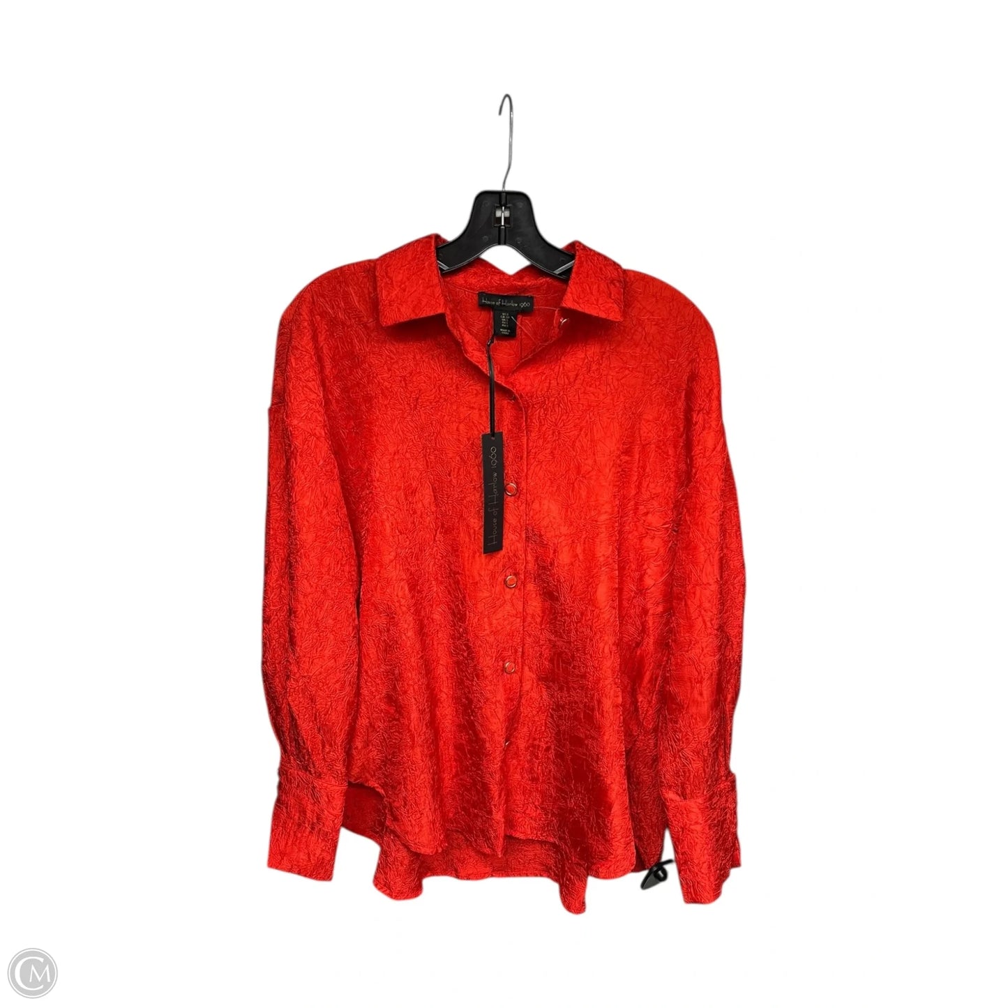 Top Long Sleeve By House Of Harlow In Red, Size: S